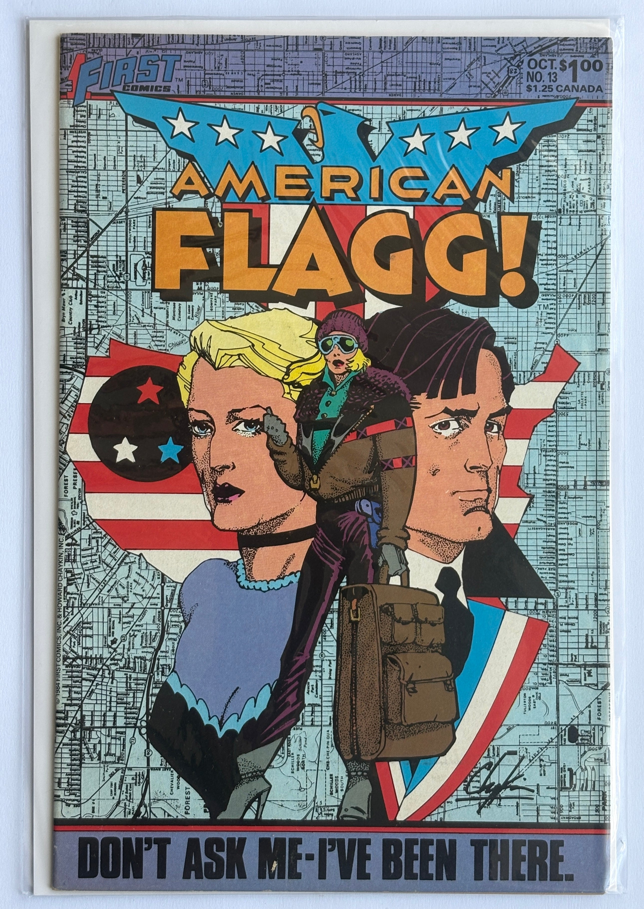 American Flagg #13 - First Comics October 1994 VF+ 8.5