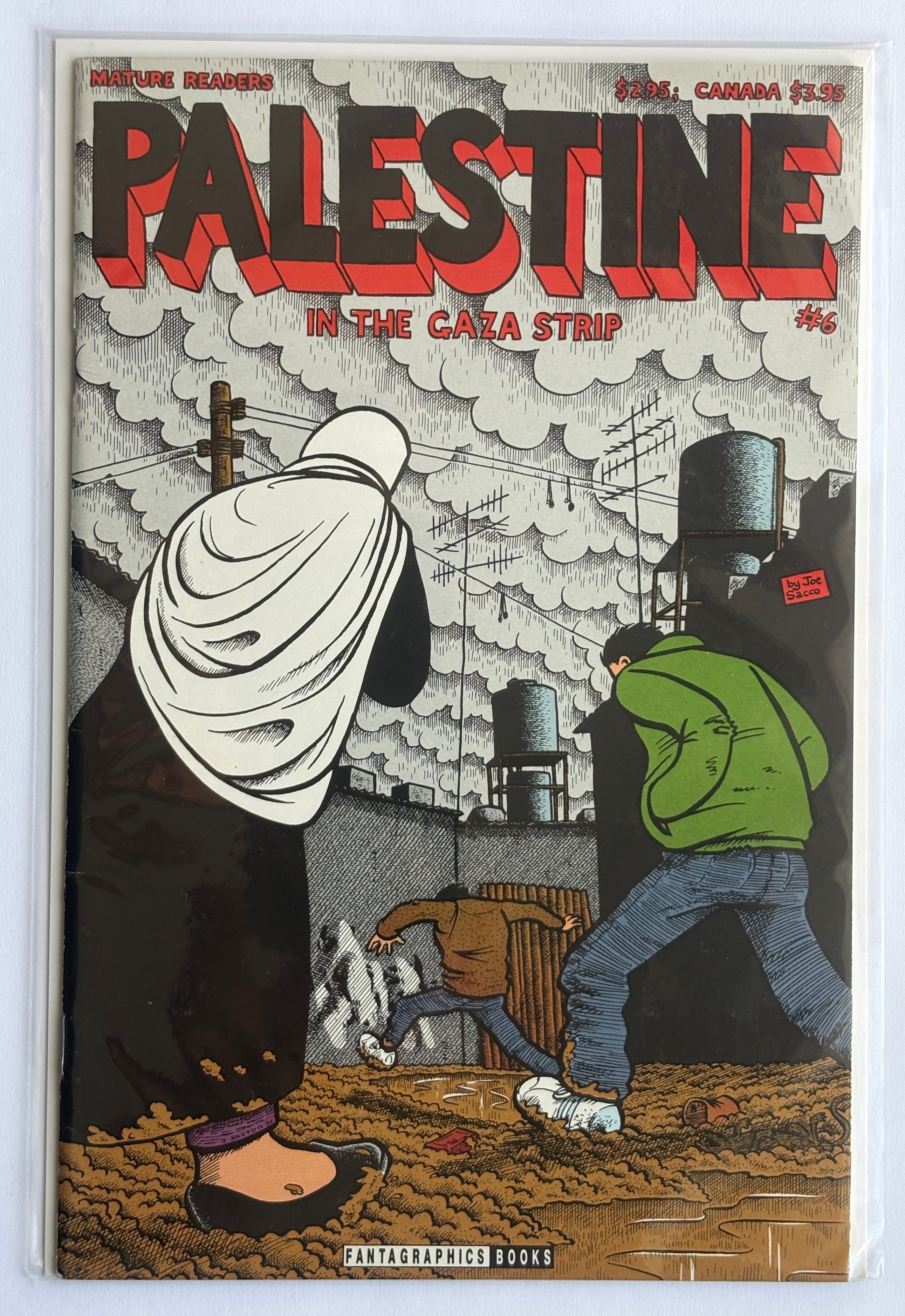 Palestine in the Gaza Strip #6 - Fantagraphics April 1994 VF- 7.5