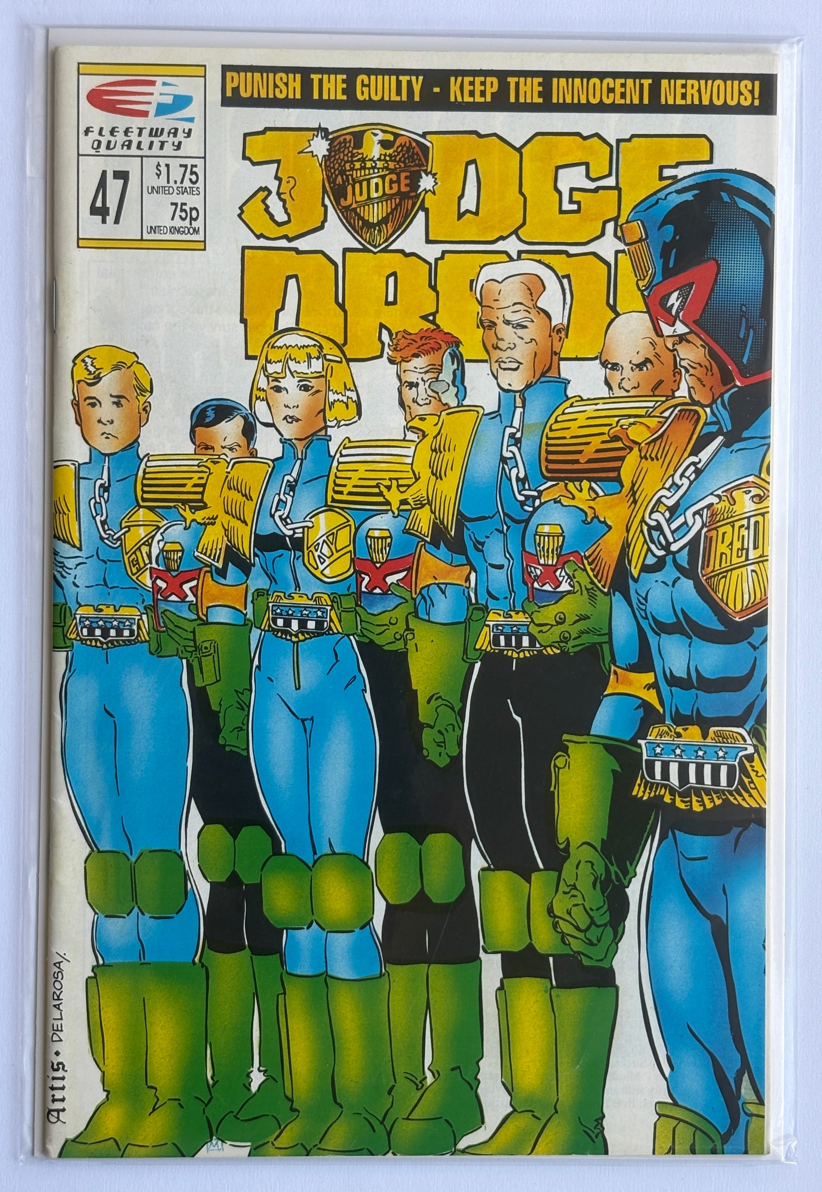 Judge Dredd #47 - Fleetway Quality Comics - 1990 FN 6.0