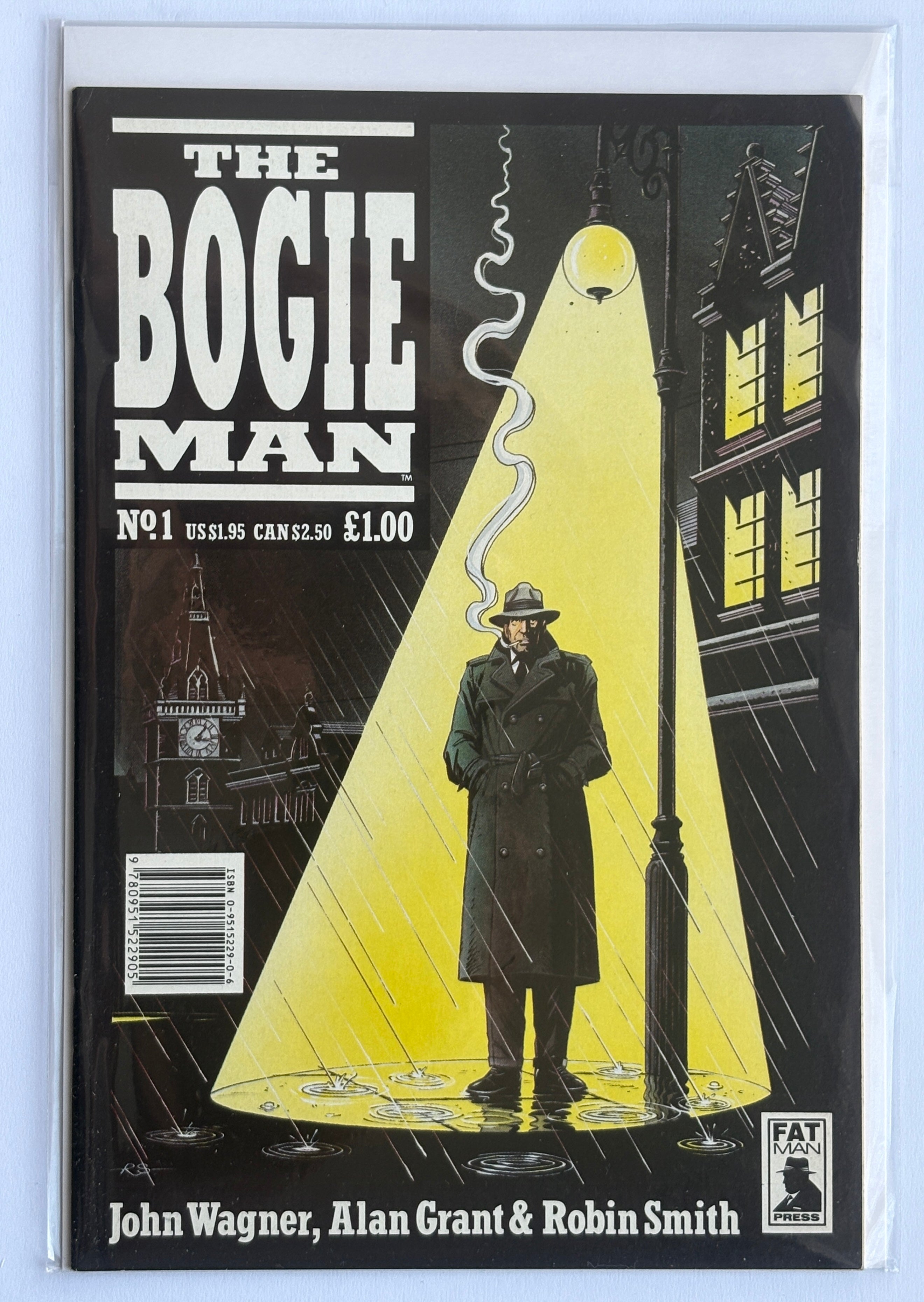The Bogie Man #1 - Fat Man Press September 1989 VF 8.0