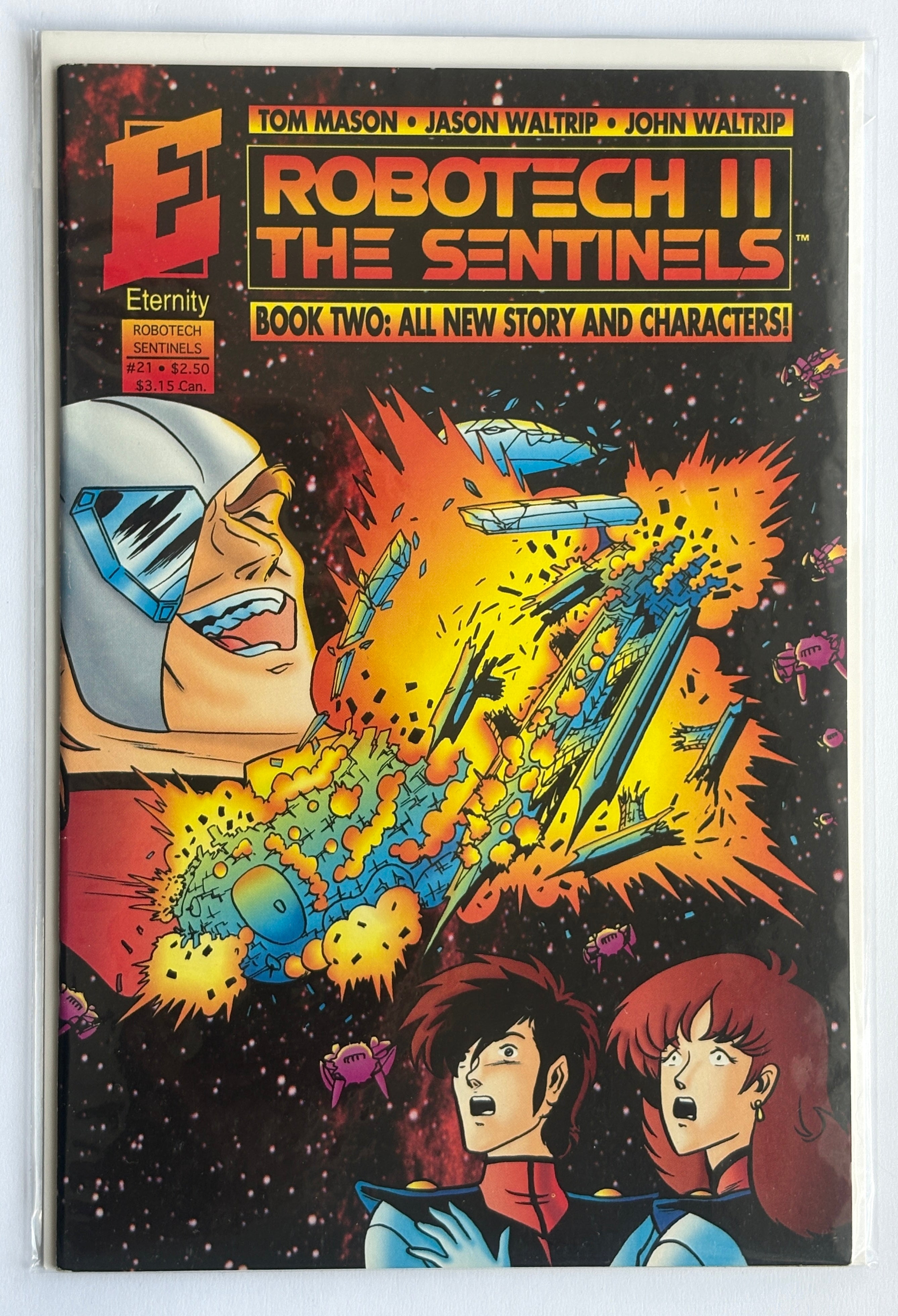 Robotech II The Sentinels Book II #21 - Eternity Comics May 1993 VF- 7.5