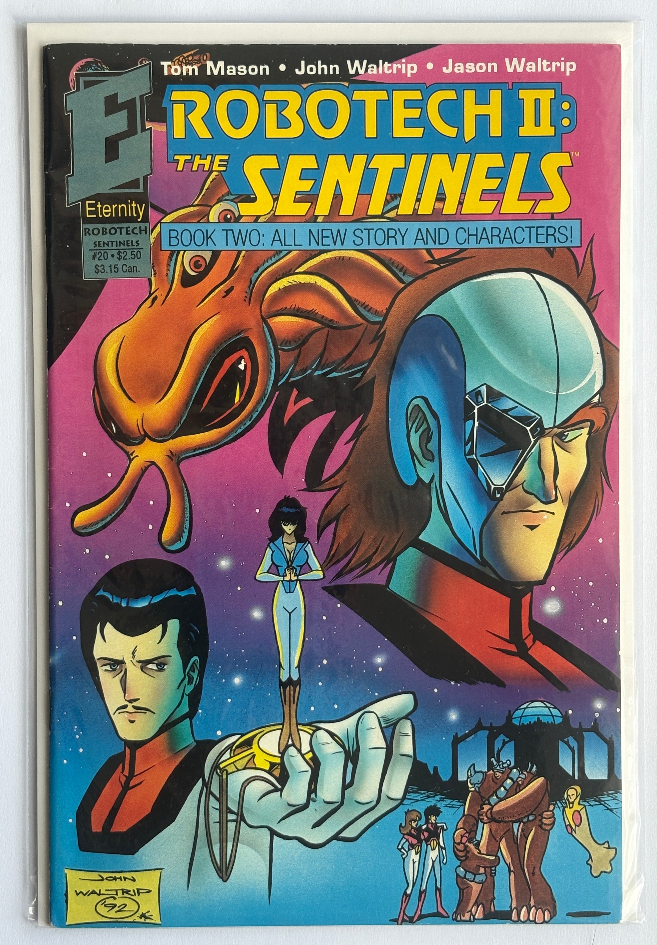 Robotech II The Sentinels Book II #20 - Eternity Comics April 1993 VF- 7.5