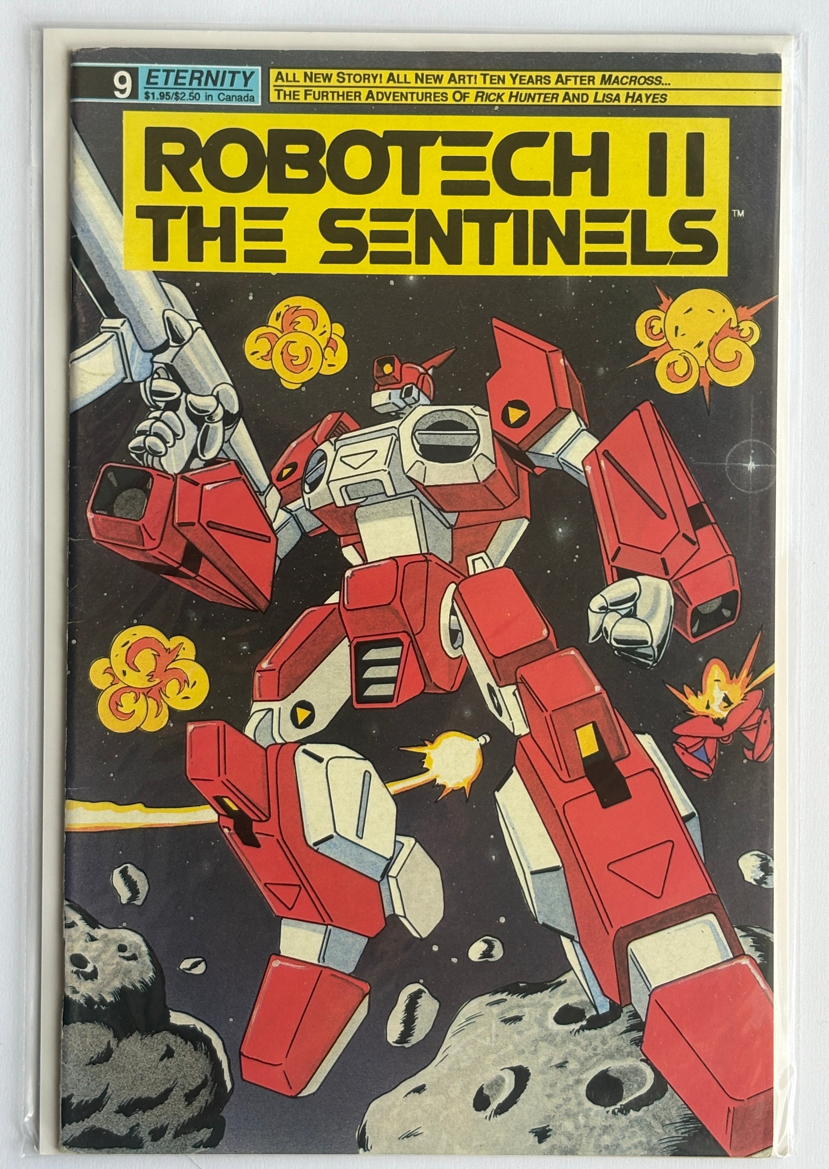 Robotech II The Sentinels #9 - Eternity Comics September 1989 F/VF 7.0