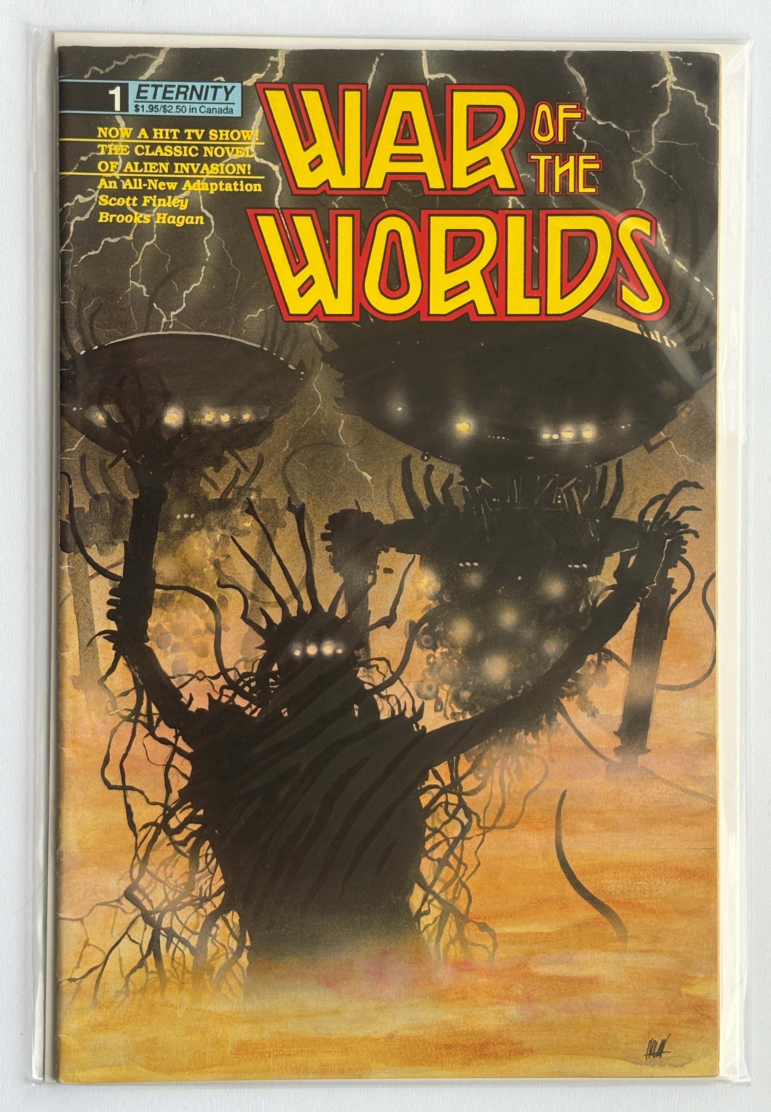 War of the Worlds #1 - 1st Printing - Eternity Comics 1988 VG/FN 5.0