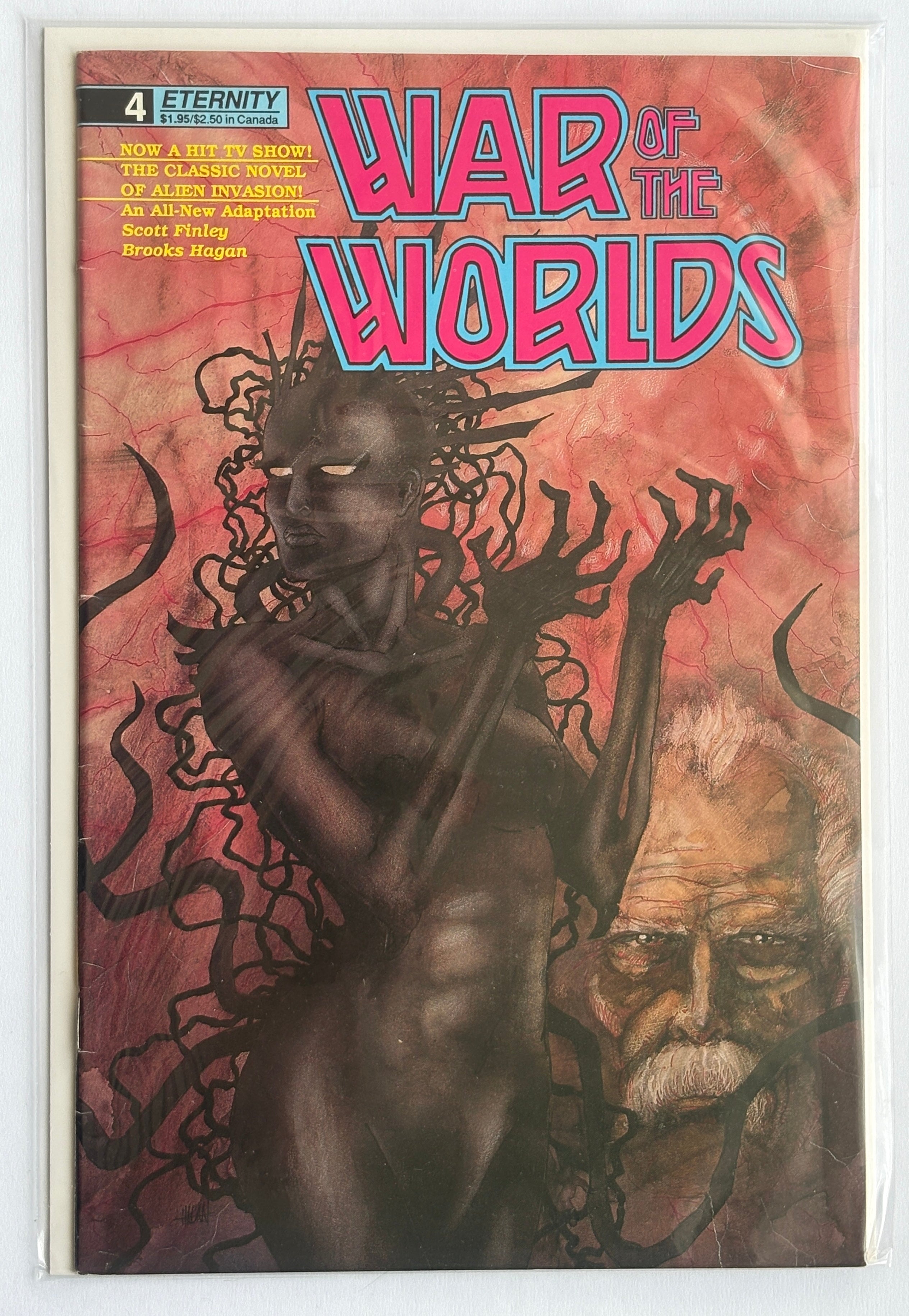 War of the Worlds #4 - 1st Printing - Eternity Comics 1989 FN 6.0