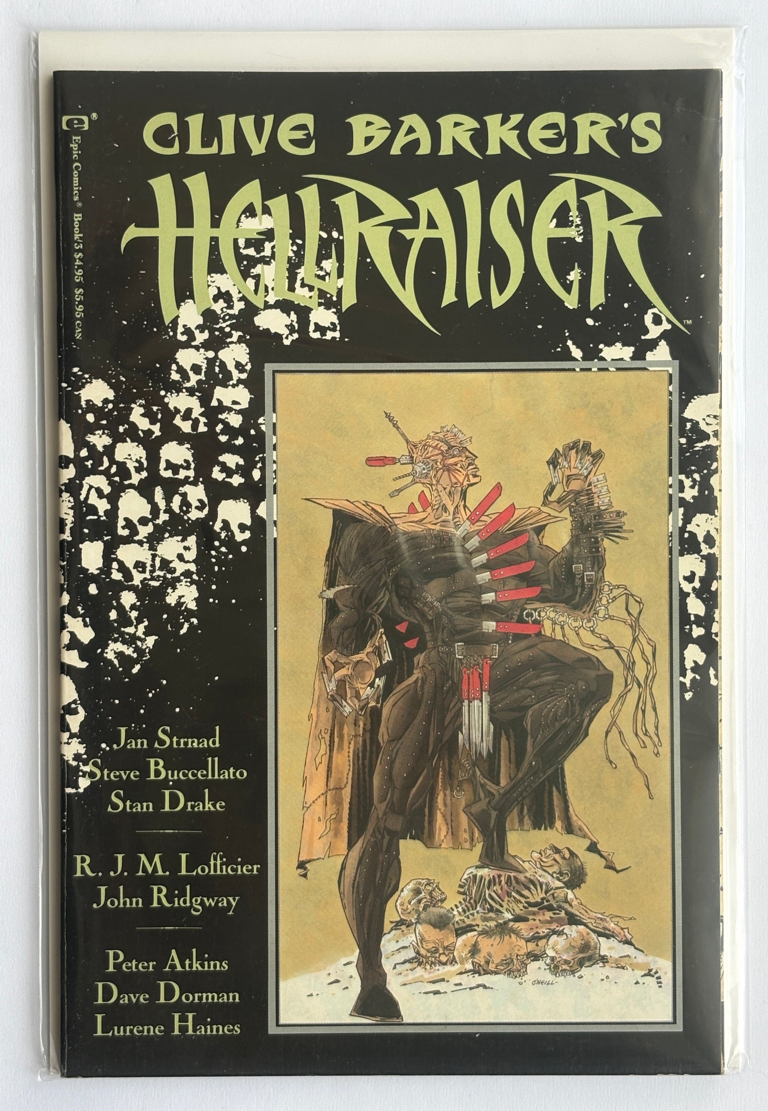 Clive Barker's Hellraiser #3 - 1st Printing Epic Comics 1990 VF 8.0