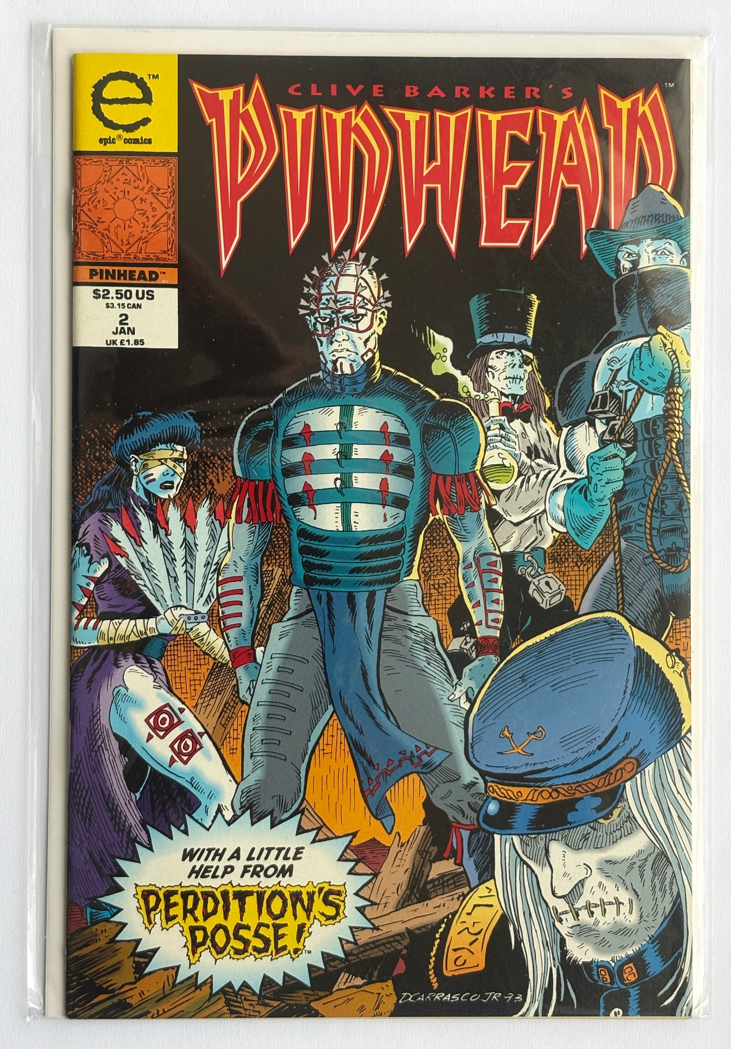 Pinhead #2 - 1st Printing Epic Comics January 1994 VF/NM 9.0
