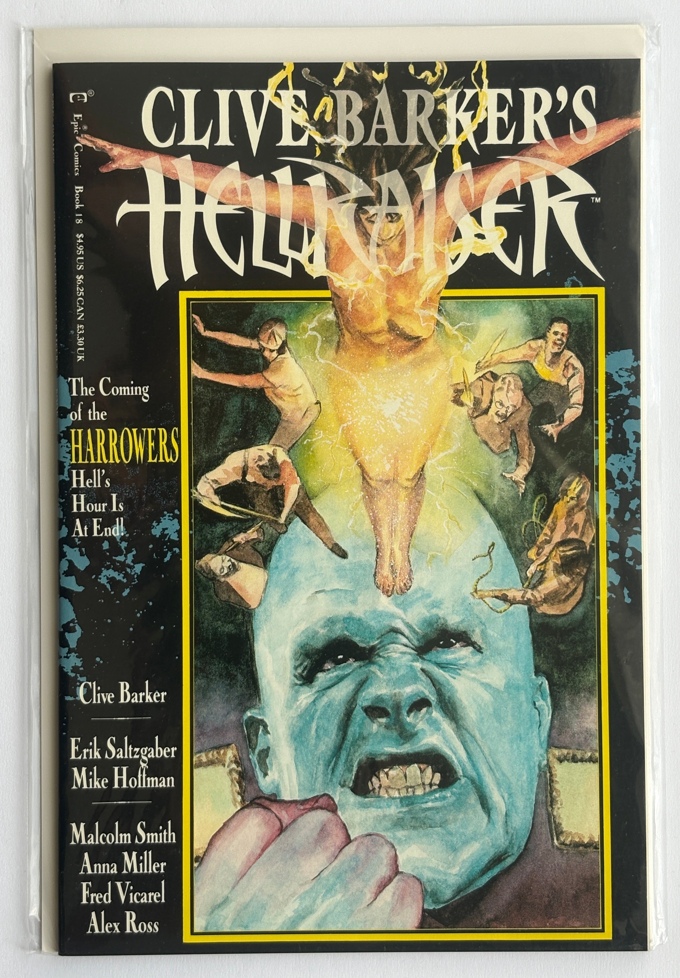 Clive Barker's Hellraiser #18 - Epic Comics 1992 NM- 9.2