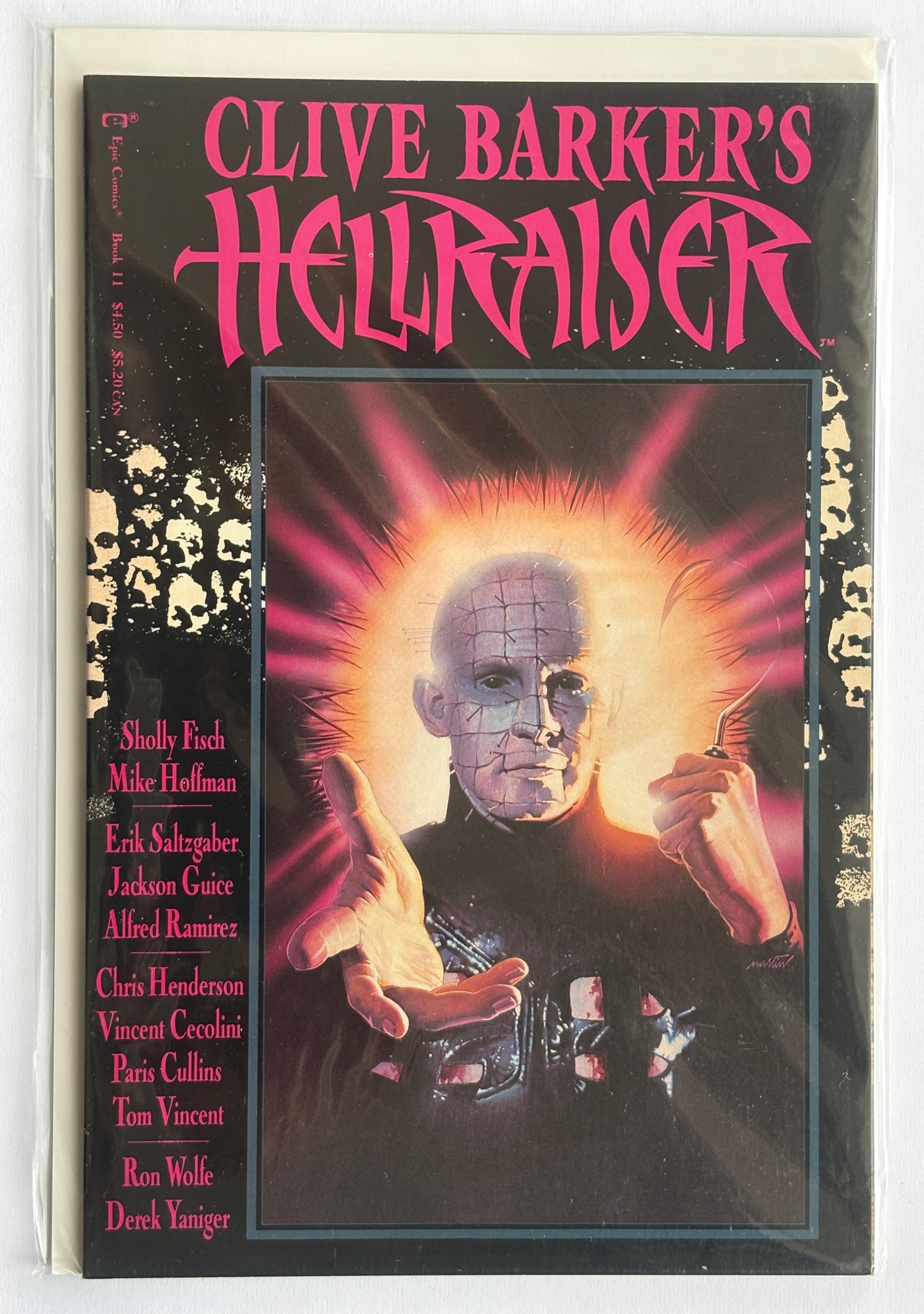 Clive Barker's Hellraiser #11 - Epic Comics 1992 VF/NM 9.0