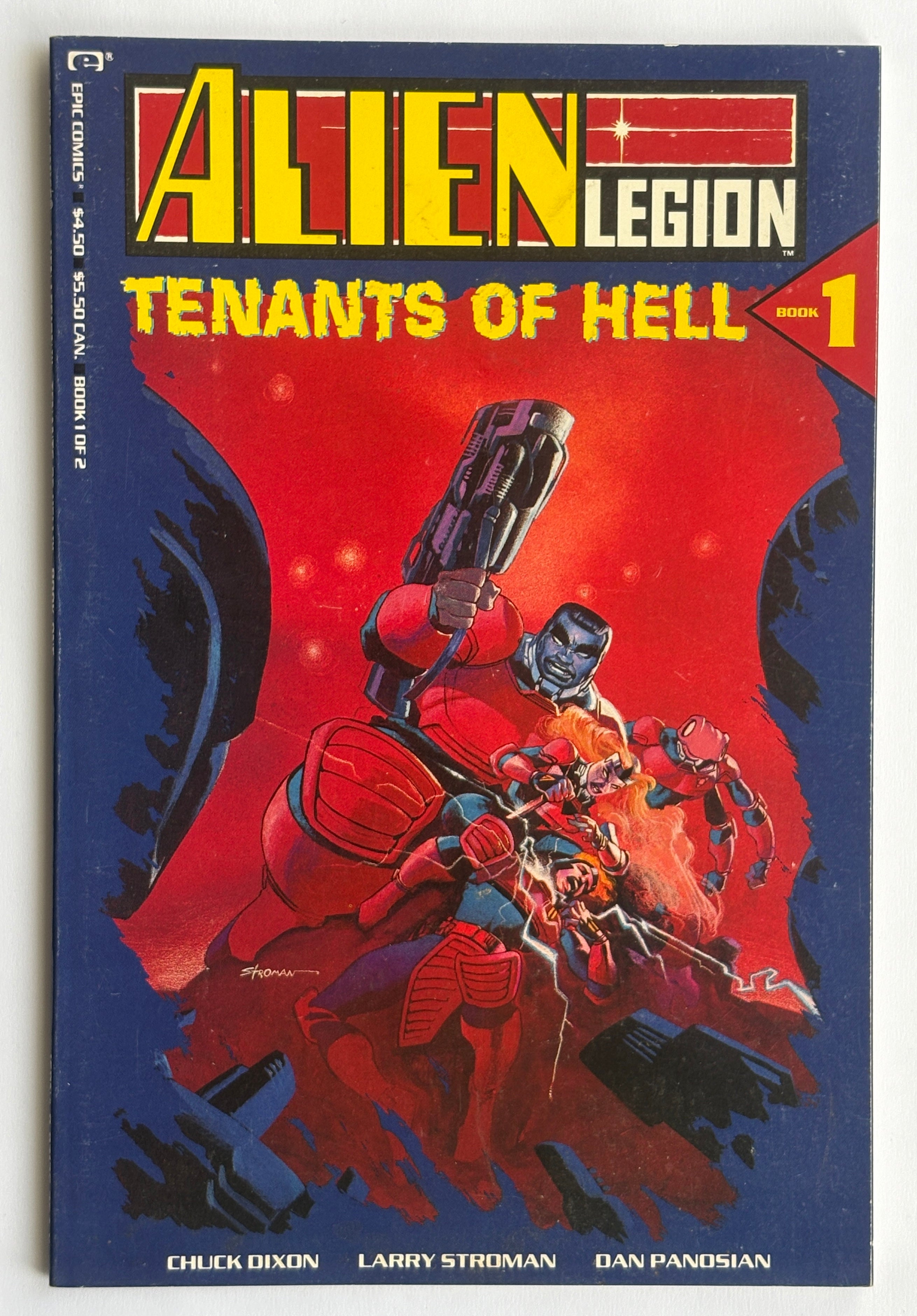 ALIEN LEGION - Tenants of Hell - Book 1 - Epic Comics 1991 F/VF 7.0