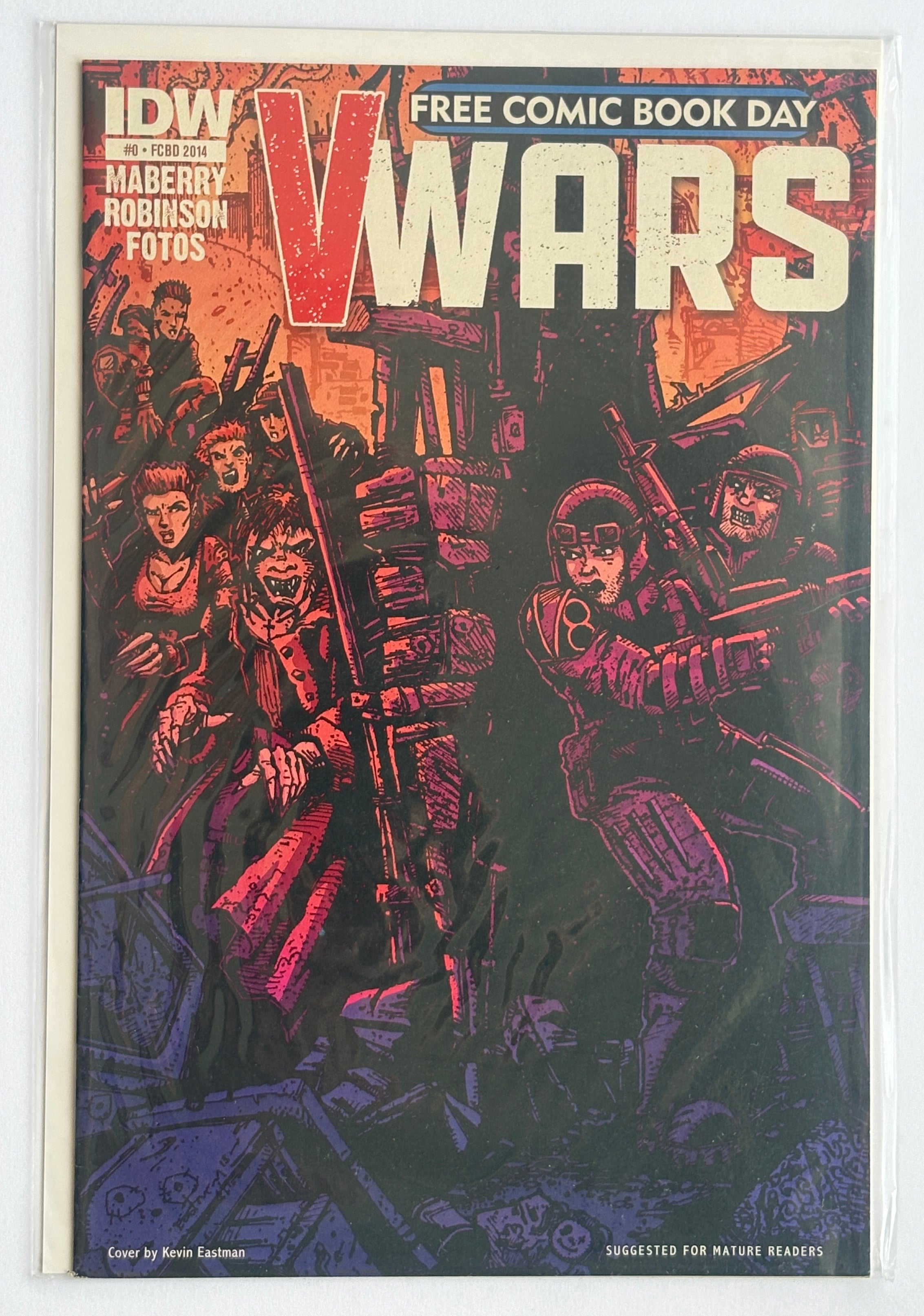 V-Wars #0 - FCBD 2014 - IDW VF 8.0