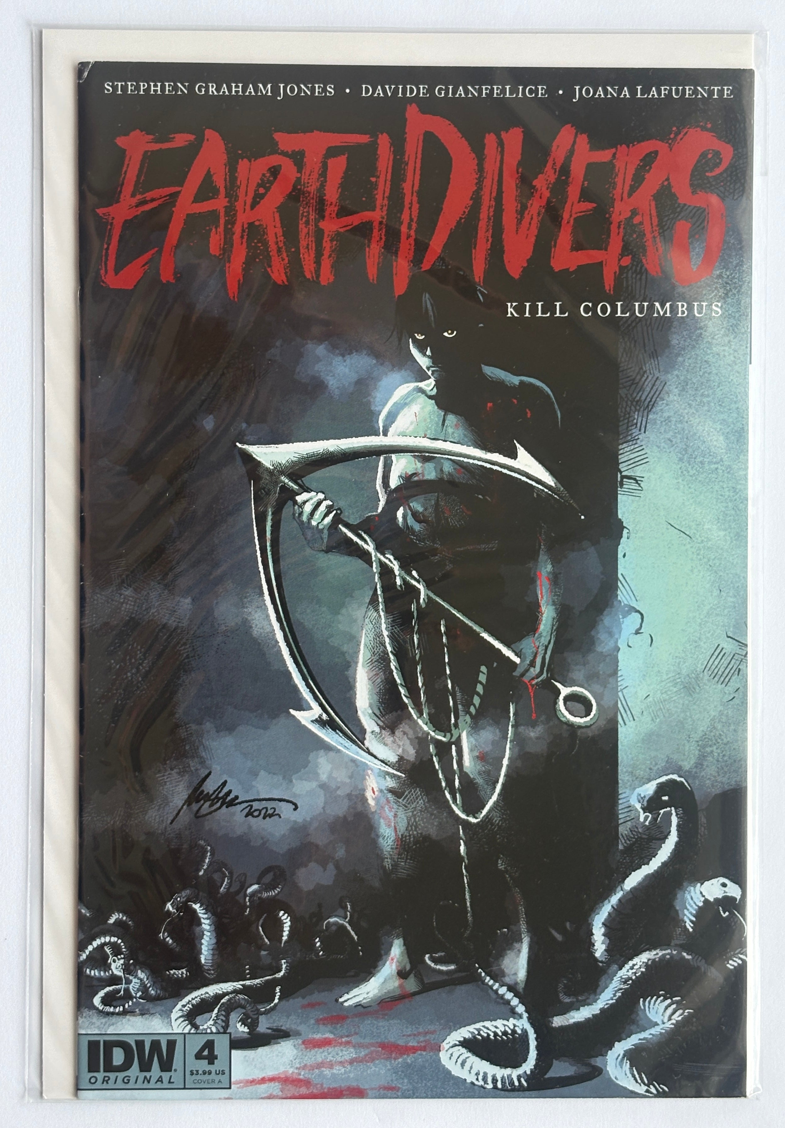 Earth Divers #4 - 1st Print Cover A IDW Publishing January 2023 VF 8.0
