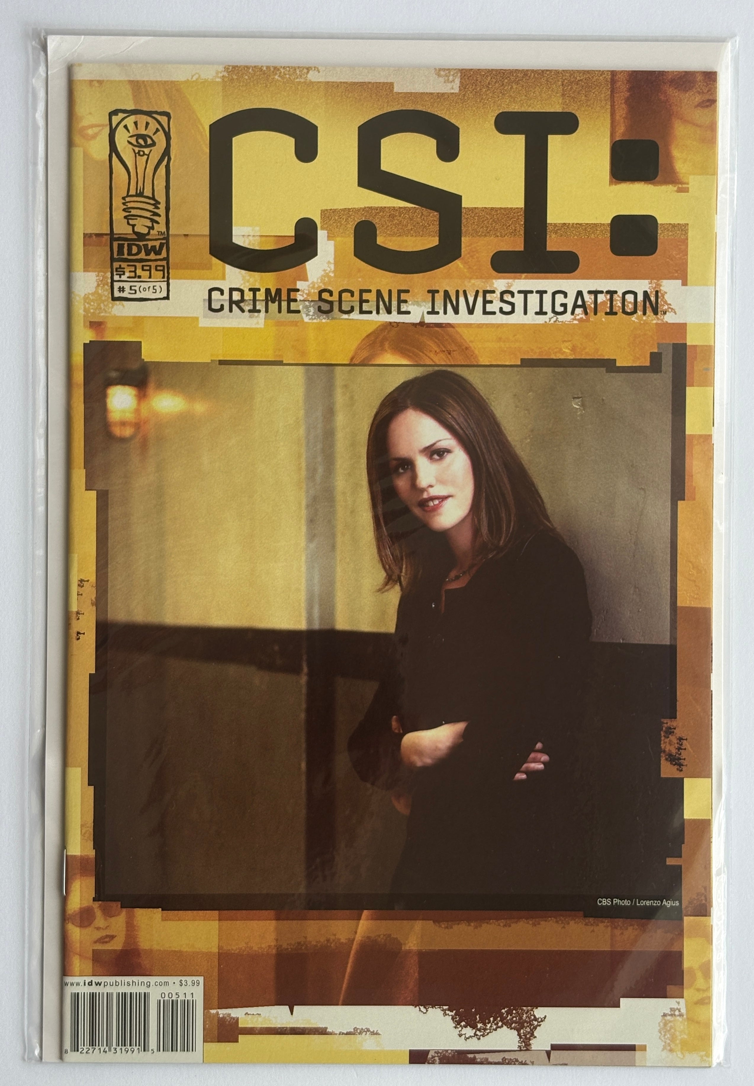 CSI: Crime Scene Investigation #5 - 1st Print IDW May 2003 NM- 9.2