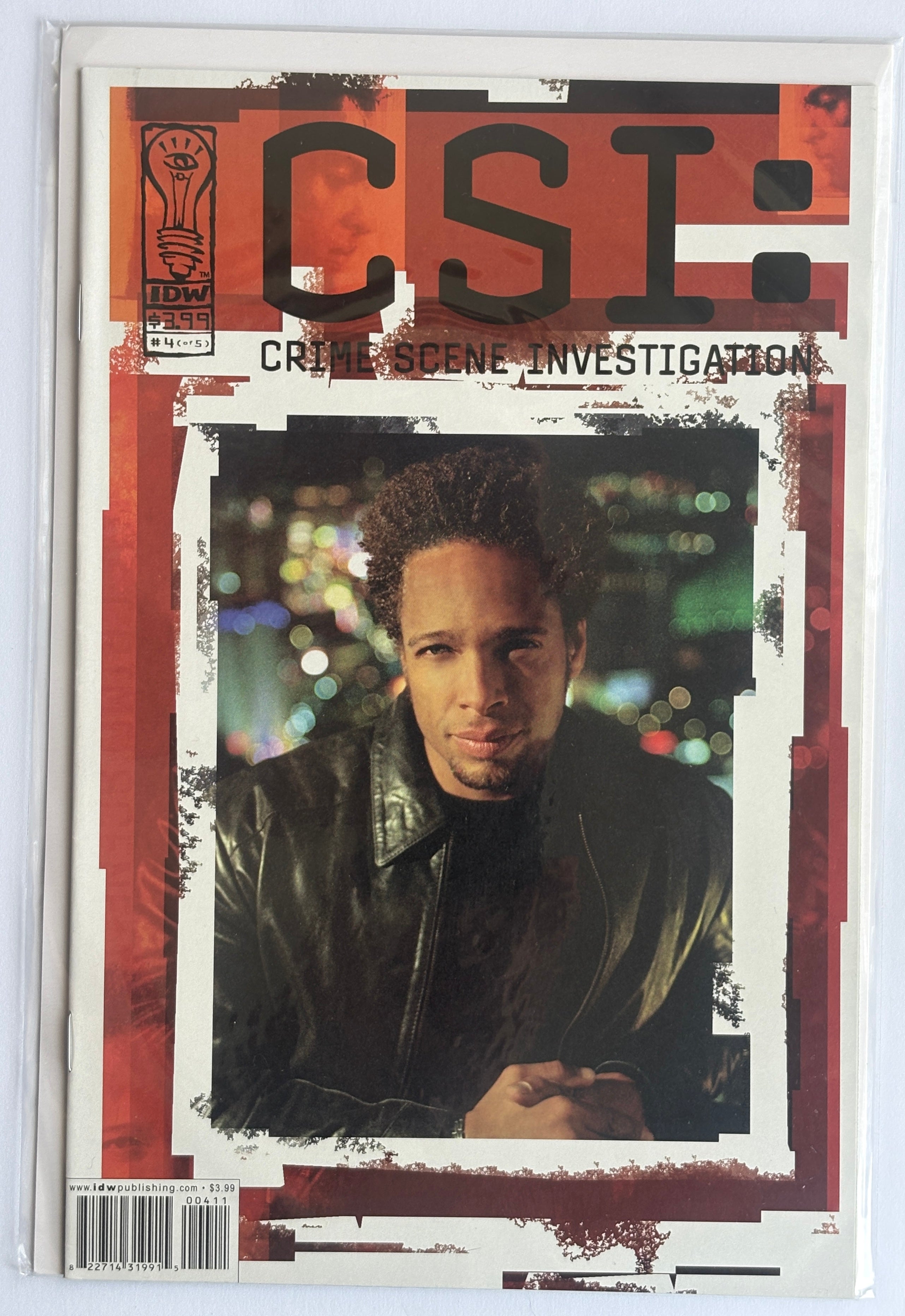 CSI: Crime Scene Investigation #4 - 1st Print IDW April 2003 VF/NM 9.0