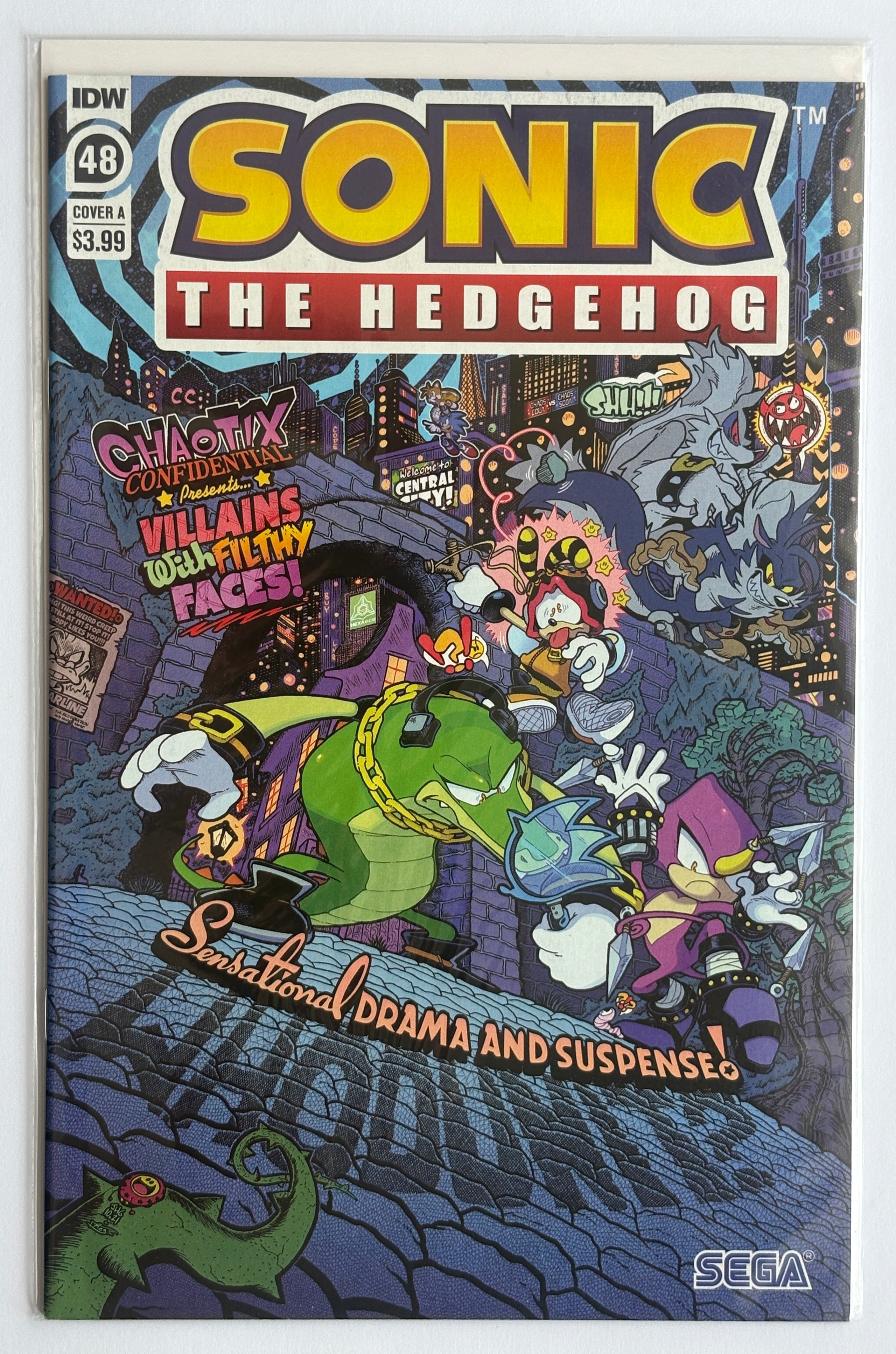 Sonic the Hedgehog #48 - 1st Printing Cover A IDW Comics February 2022 VF/NM 9.0