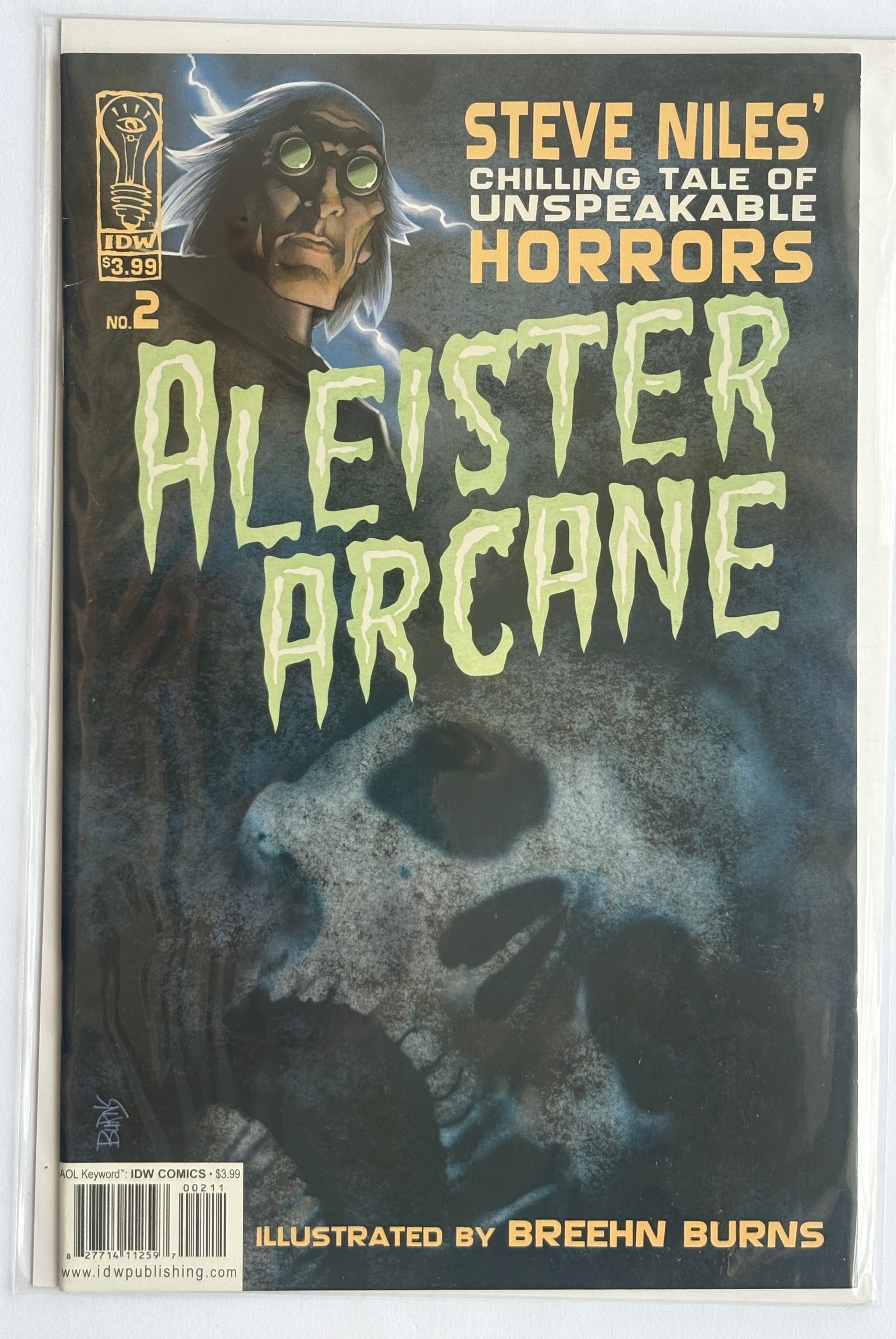 Aleister Arcane #2 - 1st Printing - IDW - May 2004 VF 8.0