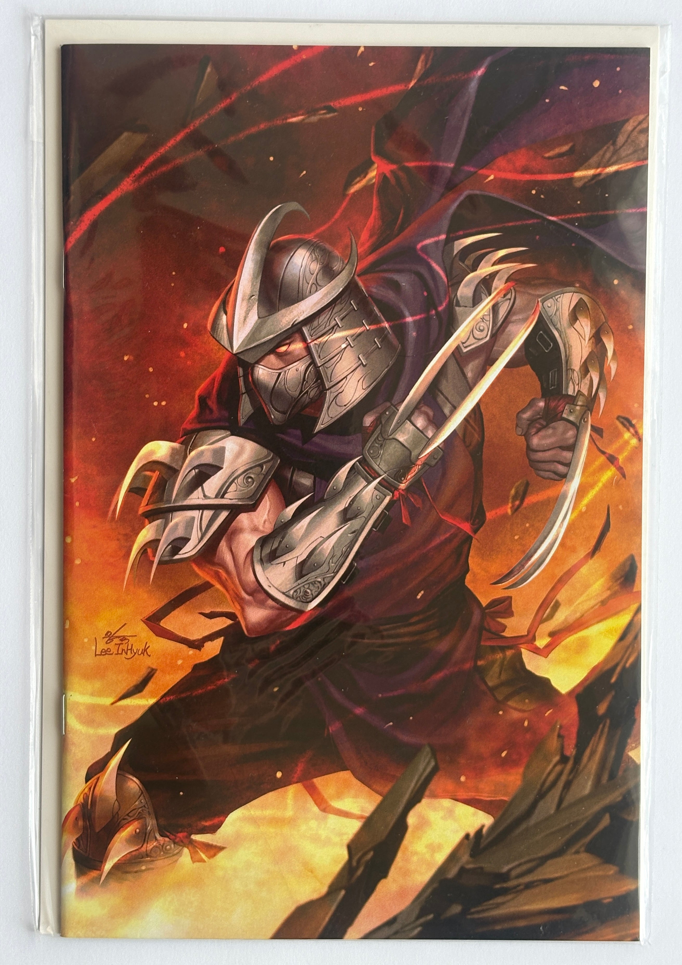 Teenage Mutant Ninja Turtles: Armageddon Game #1 Inhyuk Lee Virgin Variant 2022 NM- 9.2