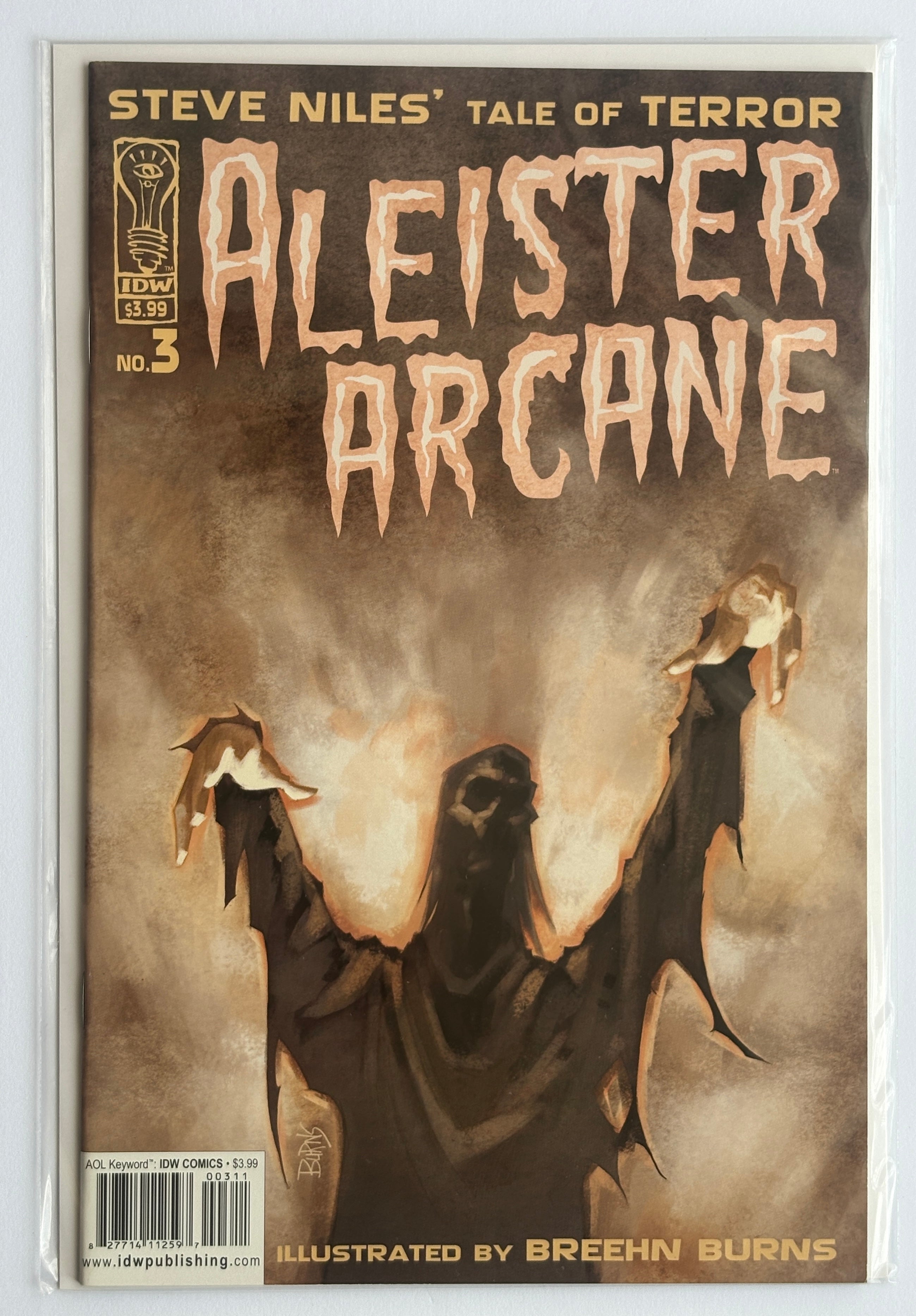 Aleister Arcane #3 - 1st Printing - IDW - June 2004 VF/NM 9.0