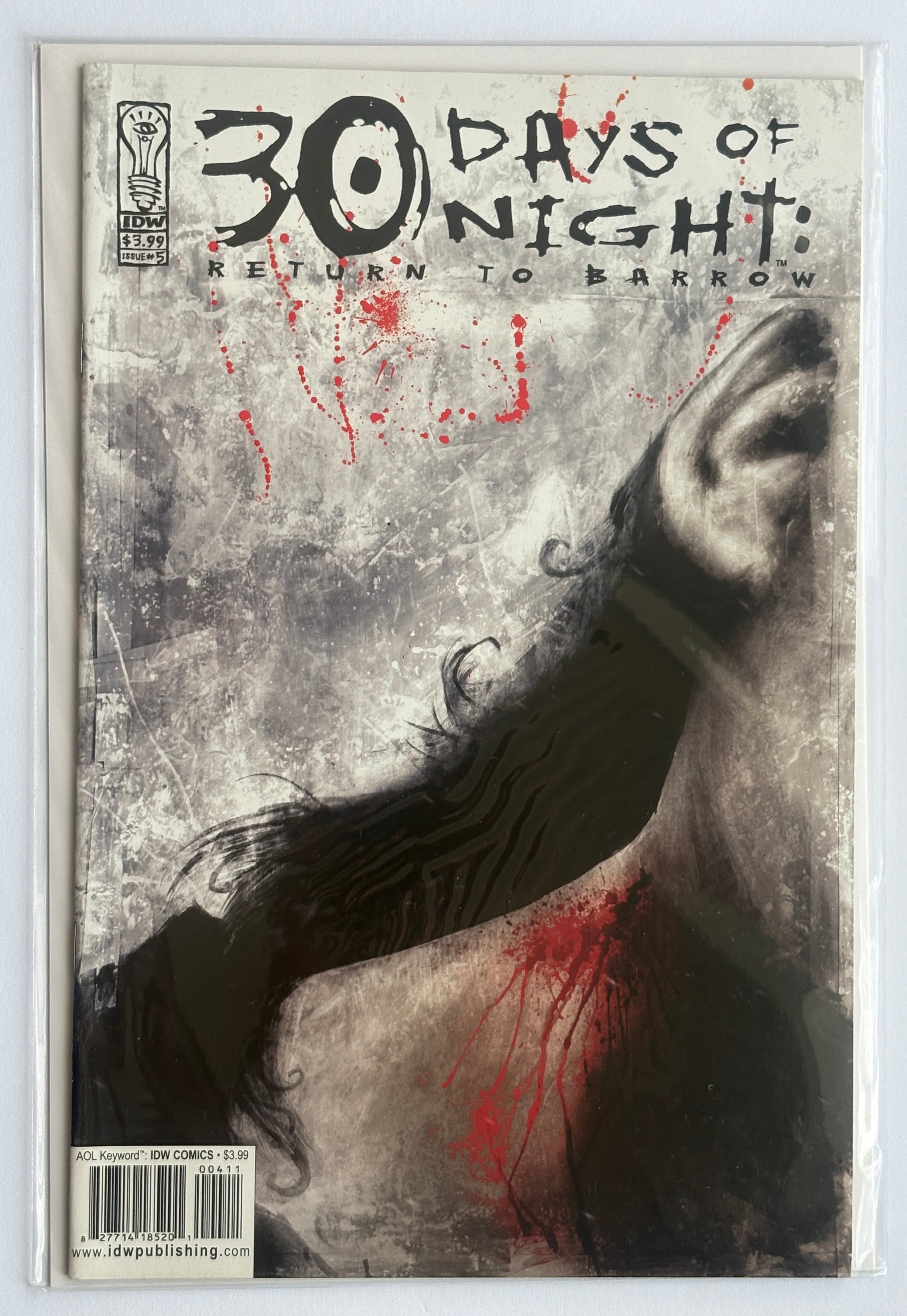 30 Days of Night: Return to Barrow #5 - 1st Printing IDW July 2004 VF/NM 9.0