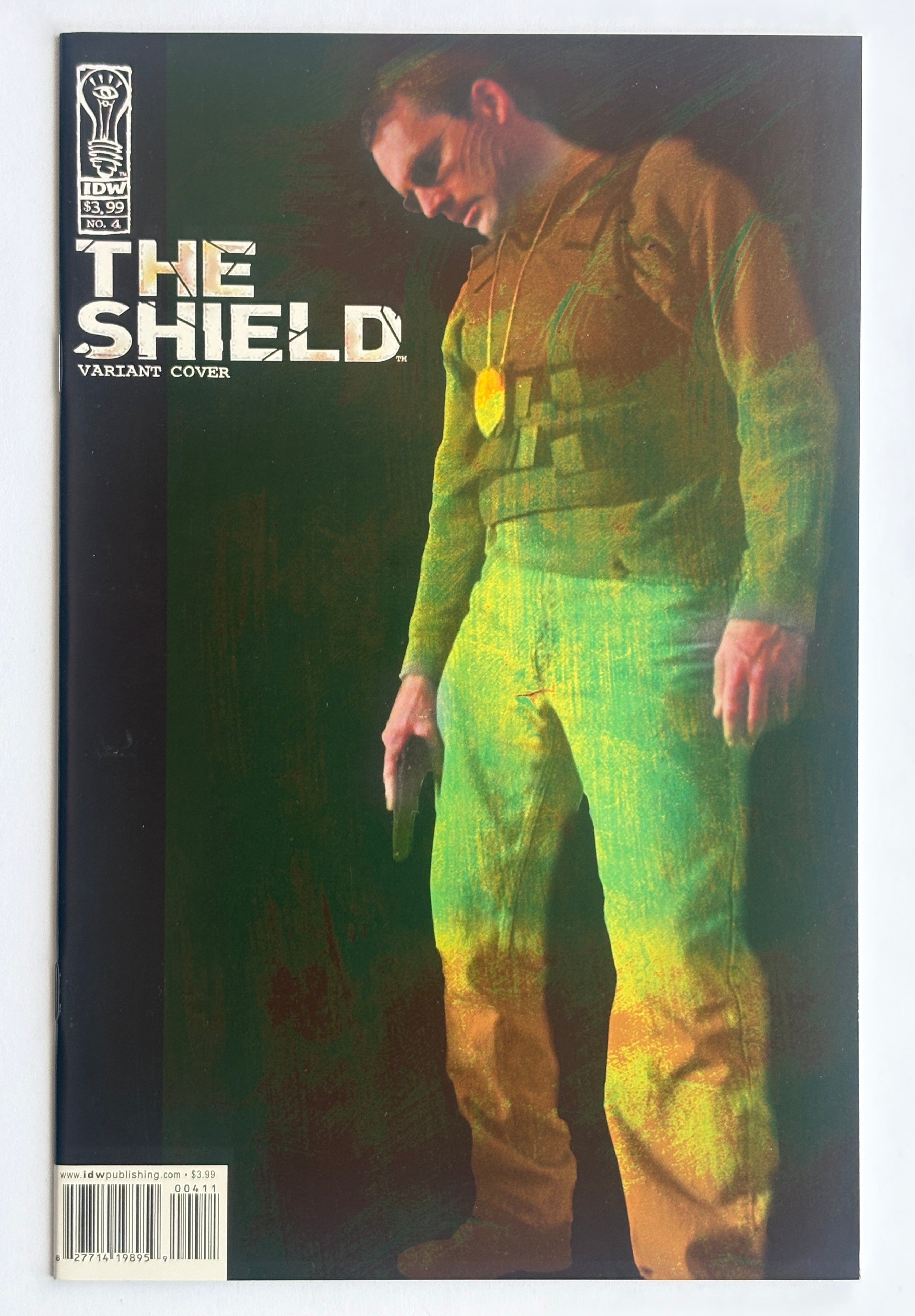The Shield: Spotlight #4 - 1st Printing Variant Cover IDW April 2004 VF+ 8.5