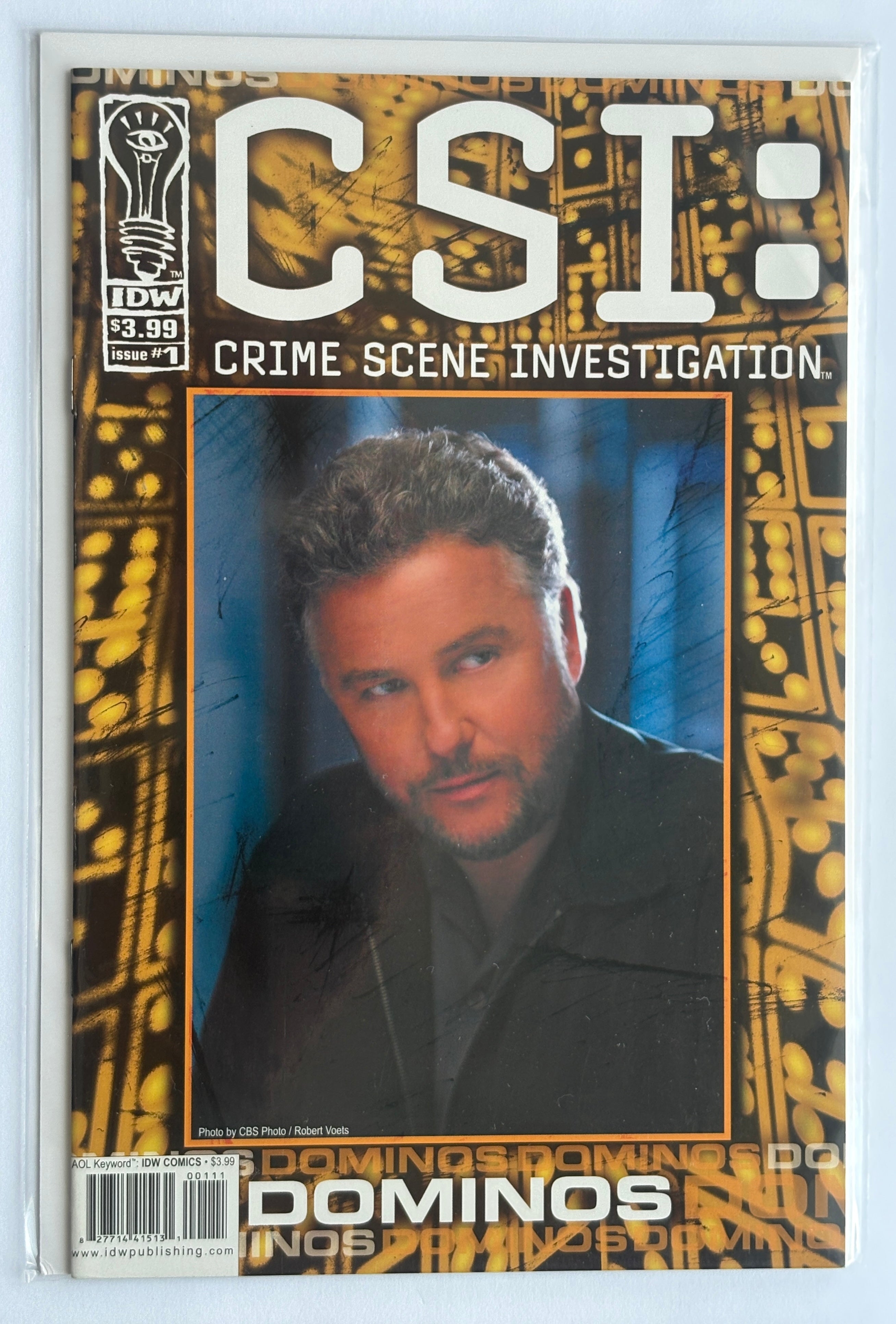 CSI: Crime Scene Investigation Dominos #1 - 1st Print IDW August 2004 VF/NM 9.0