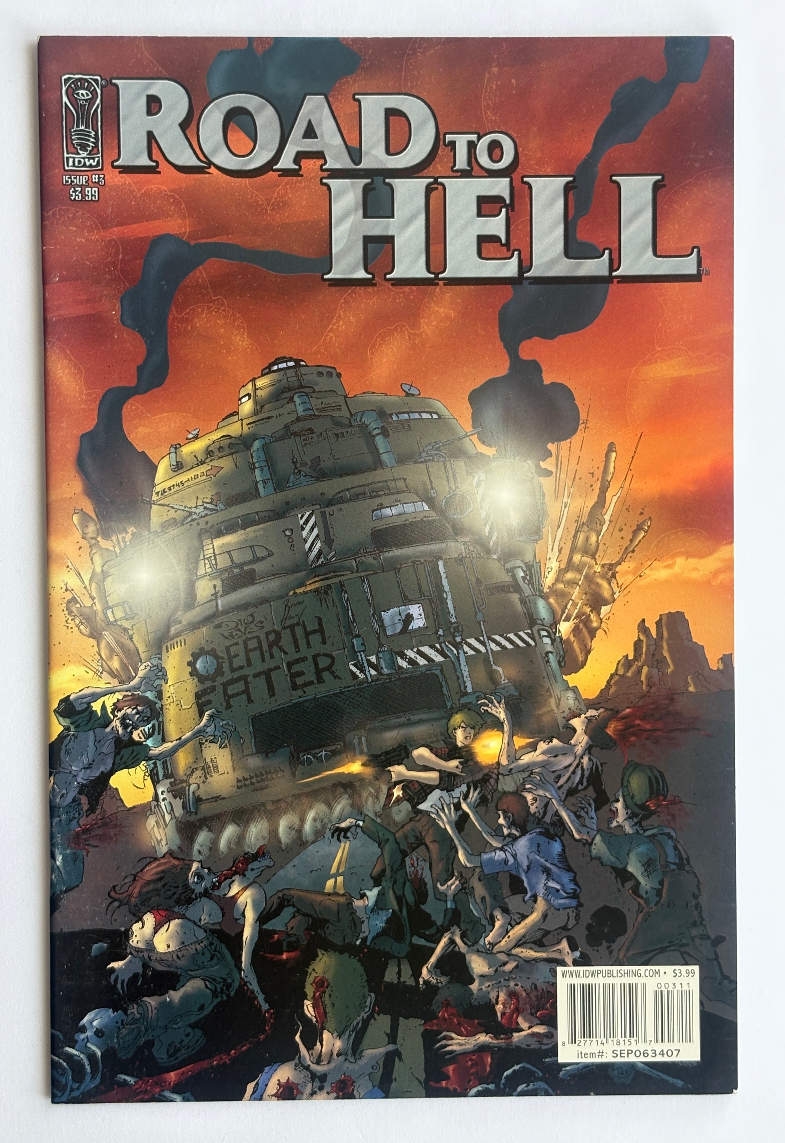 Road to Hell #3 - 1st Printing - IDW Publishing November 2006 VF- 7.5