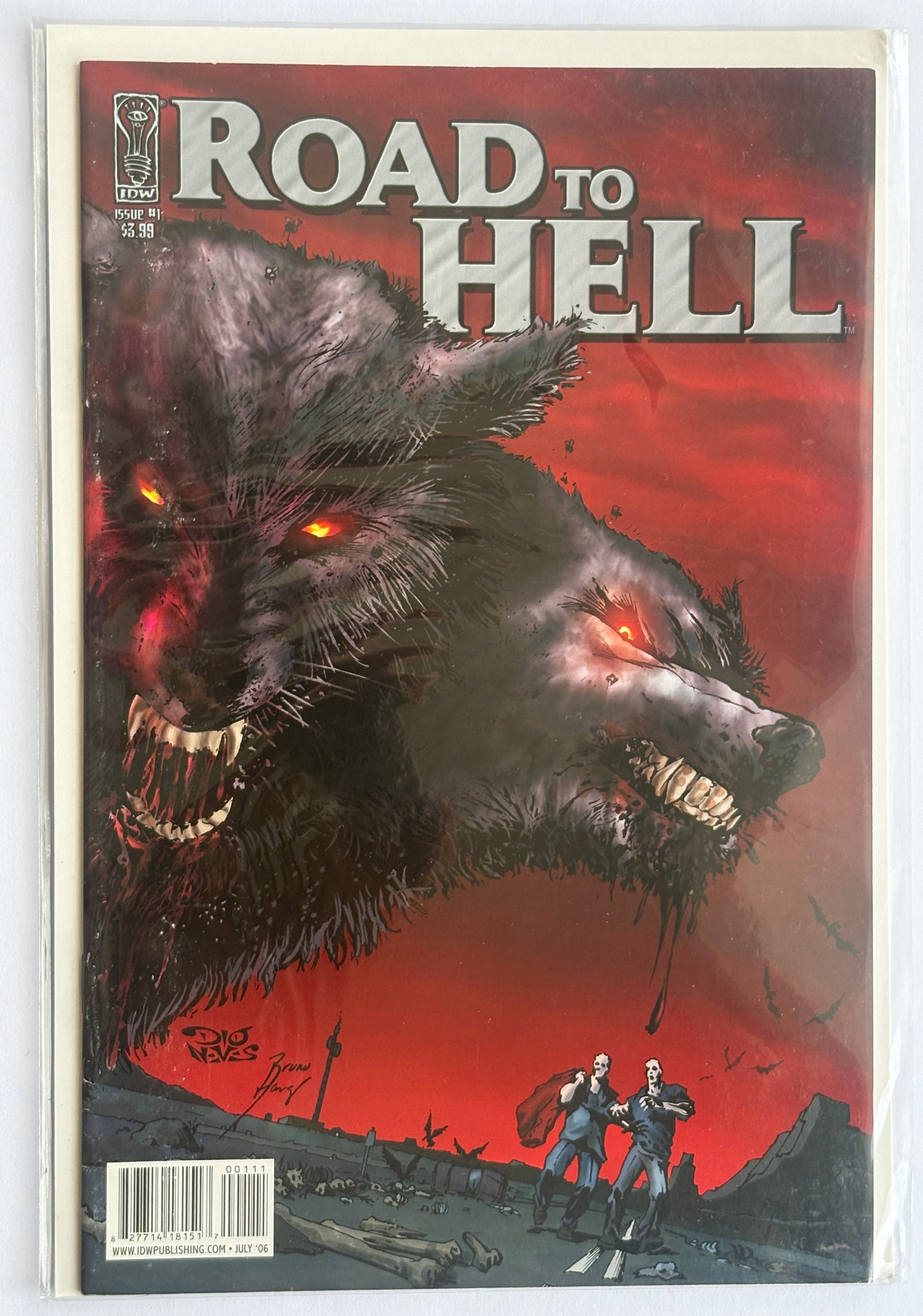 Road to Hell #1 - 1st Printing - IDW Publishing July 2006 VF 8.0