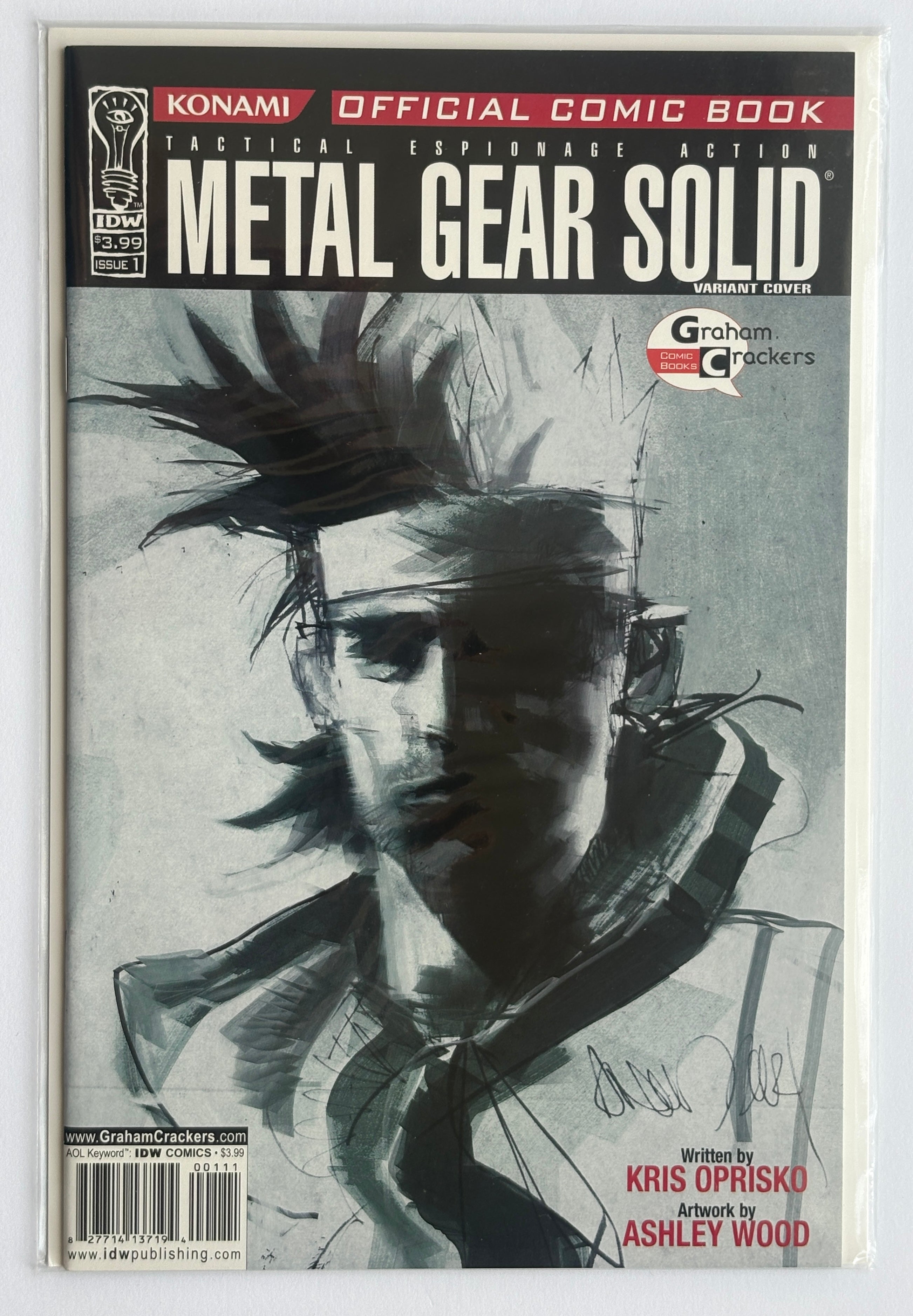 Metal Gear Solid #1 Variant Cover Graham Crackers Edition IDW 2004 VF/NM 9.0
