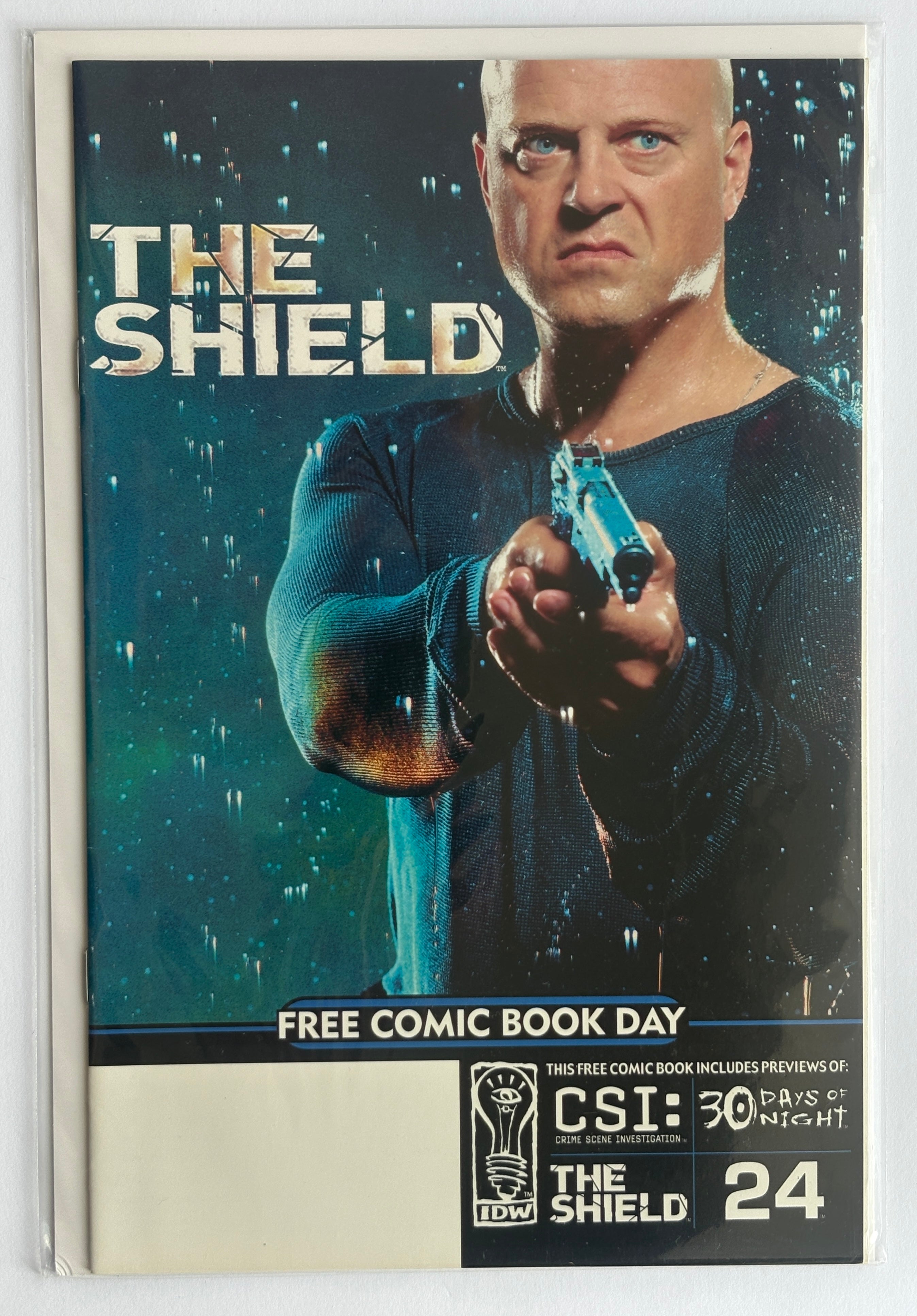 FCBD: The Shield, CSI, 30 Days of Night, 24 - 1st Printing IDW July 2004 VF 8.0