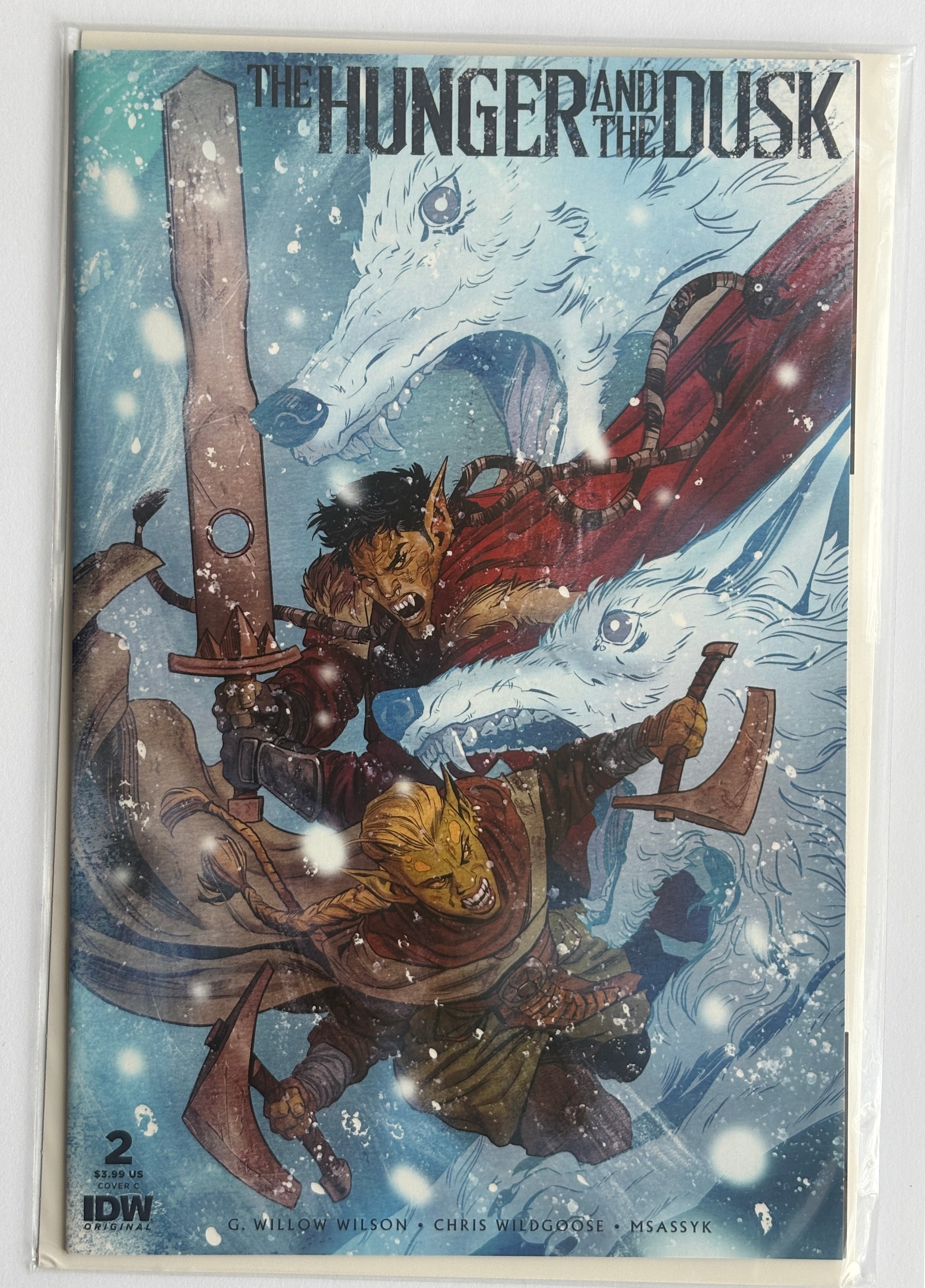 The Hunger and the Dusk #2 - 1st Printing Cover C IDW August 2023 NM 9.4