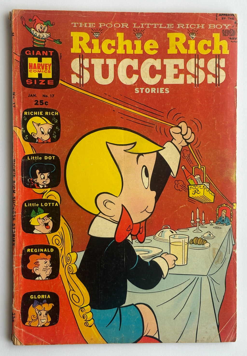 Richie Rich Profits #17 - Harvey Comics January 1968 VG 4.0