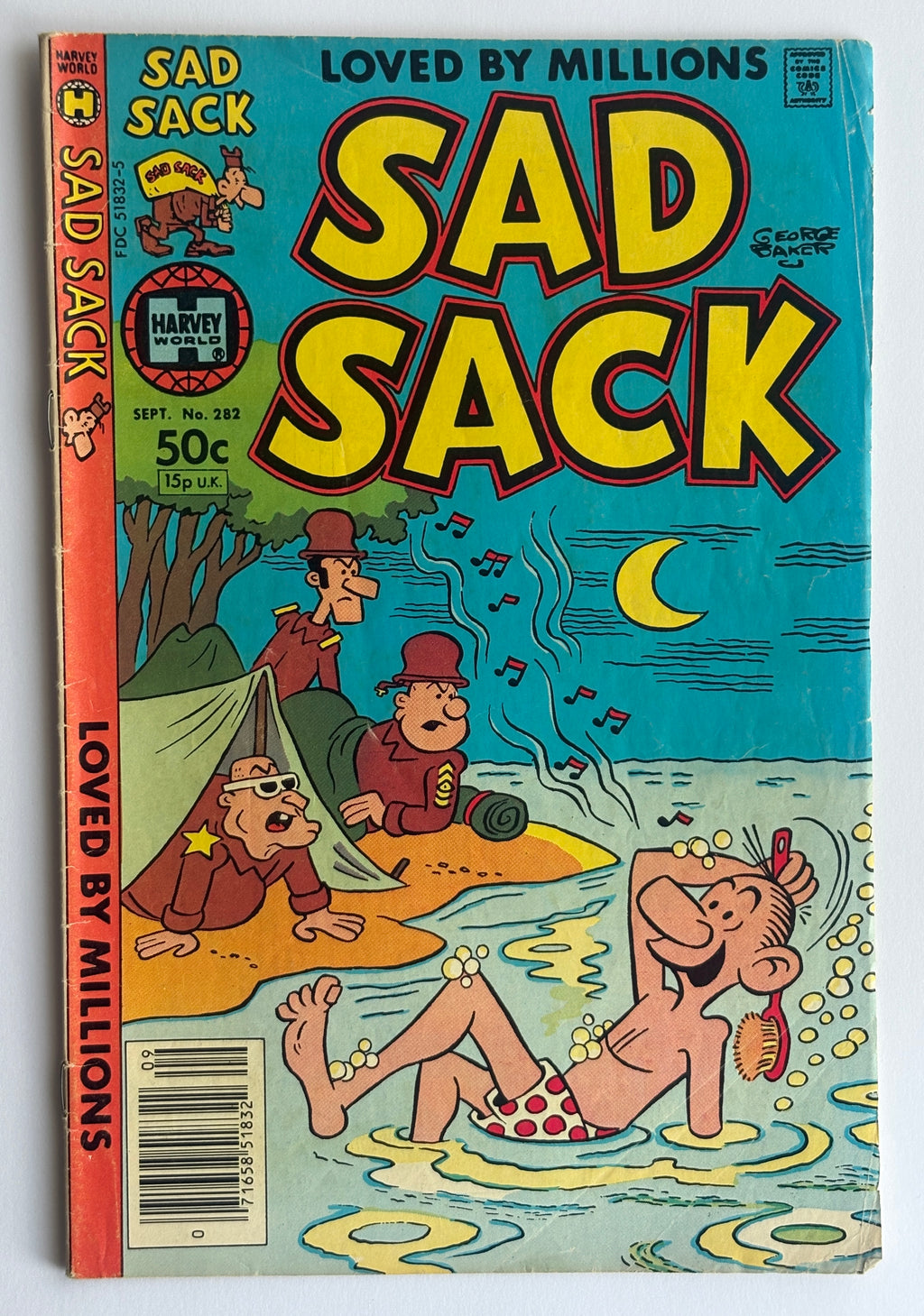 Sad Sack #282 - Harvey Comics - September 1981 VG+ 4.5