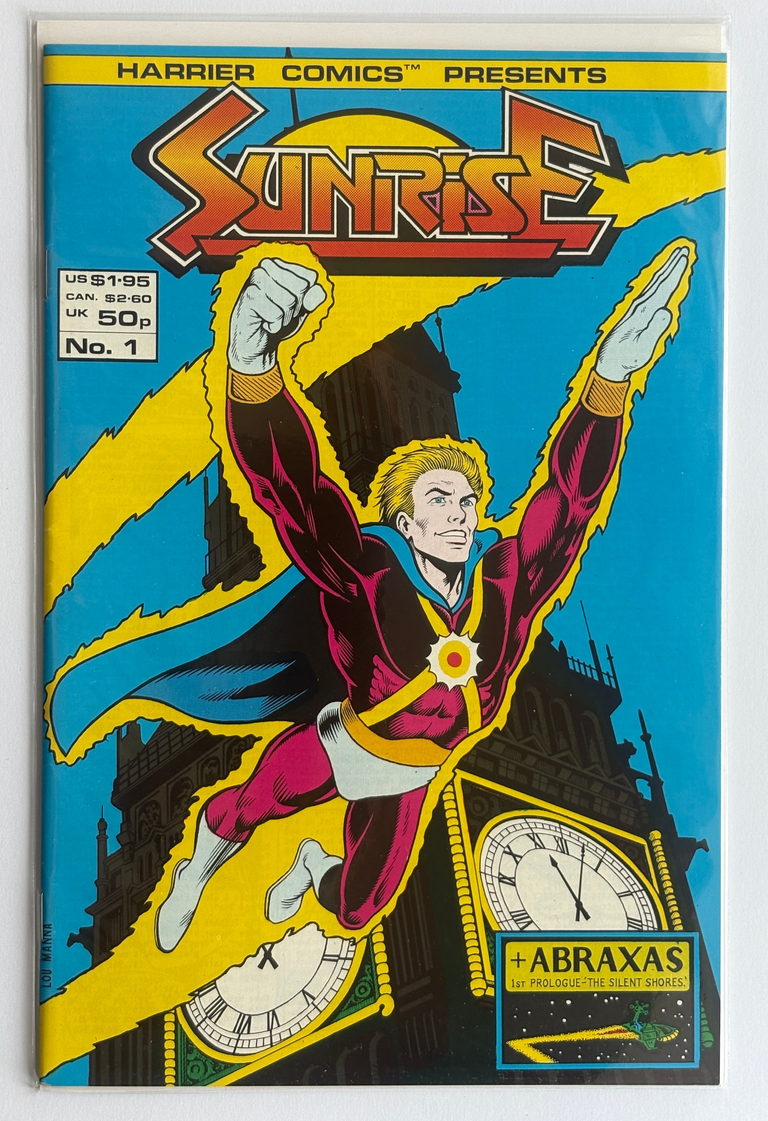 Sunrise #1 - Harrier Comics February 1987 VF- 7.5