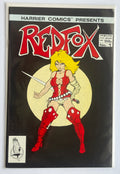 Redfox #1 - 2nd Printing Harrier Comics  January 1986 VF- 7.5