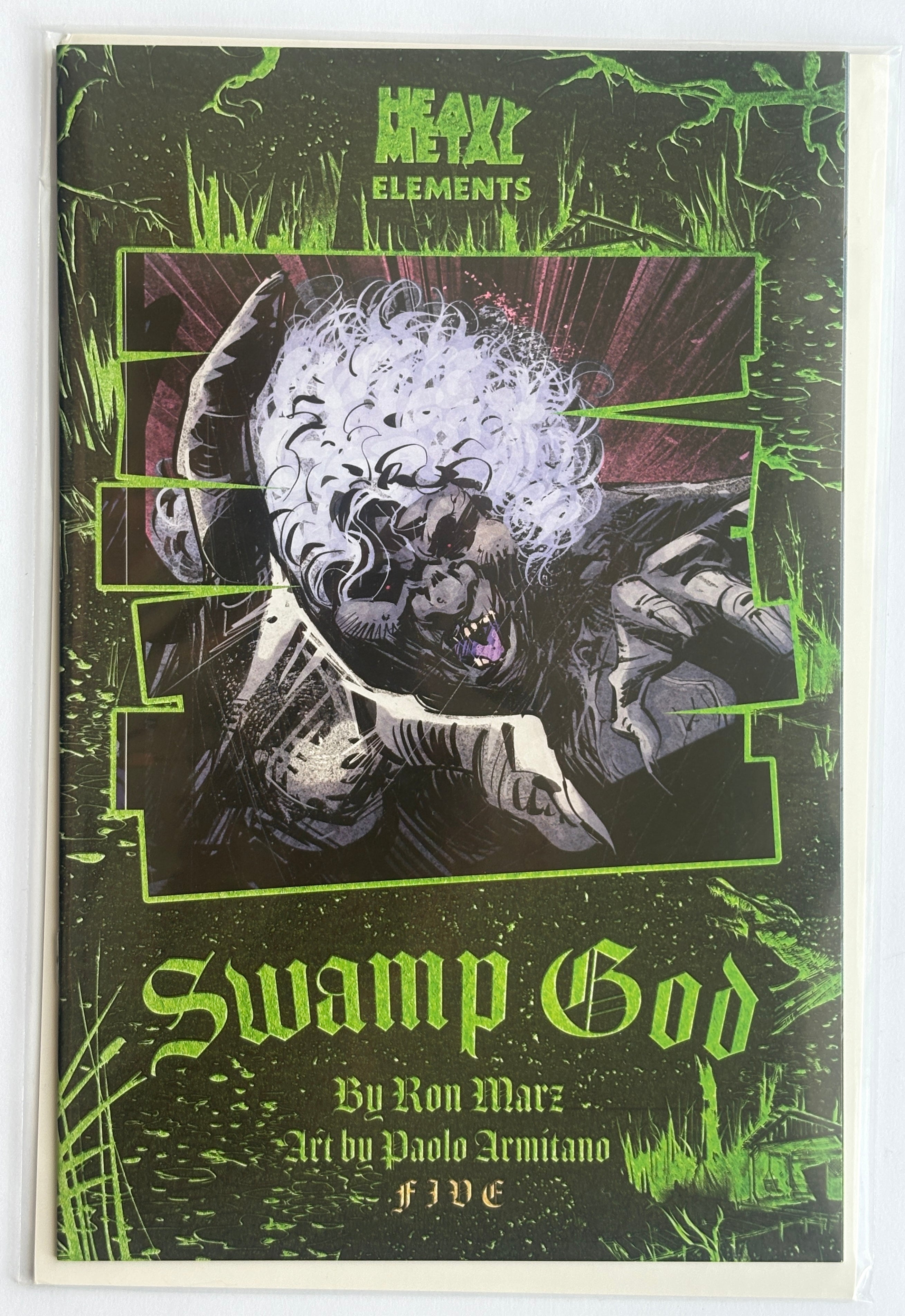 Swamp God #5 - 1st Printing Heavy Metal 2022 VF/NM 9.0