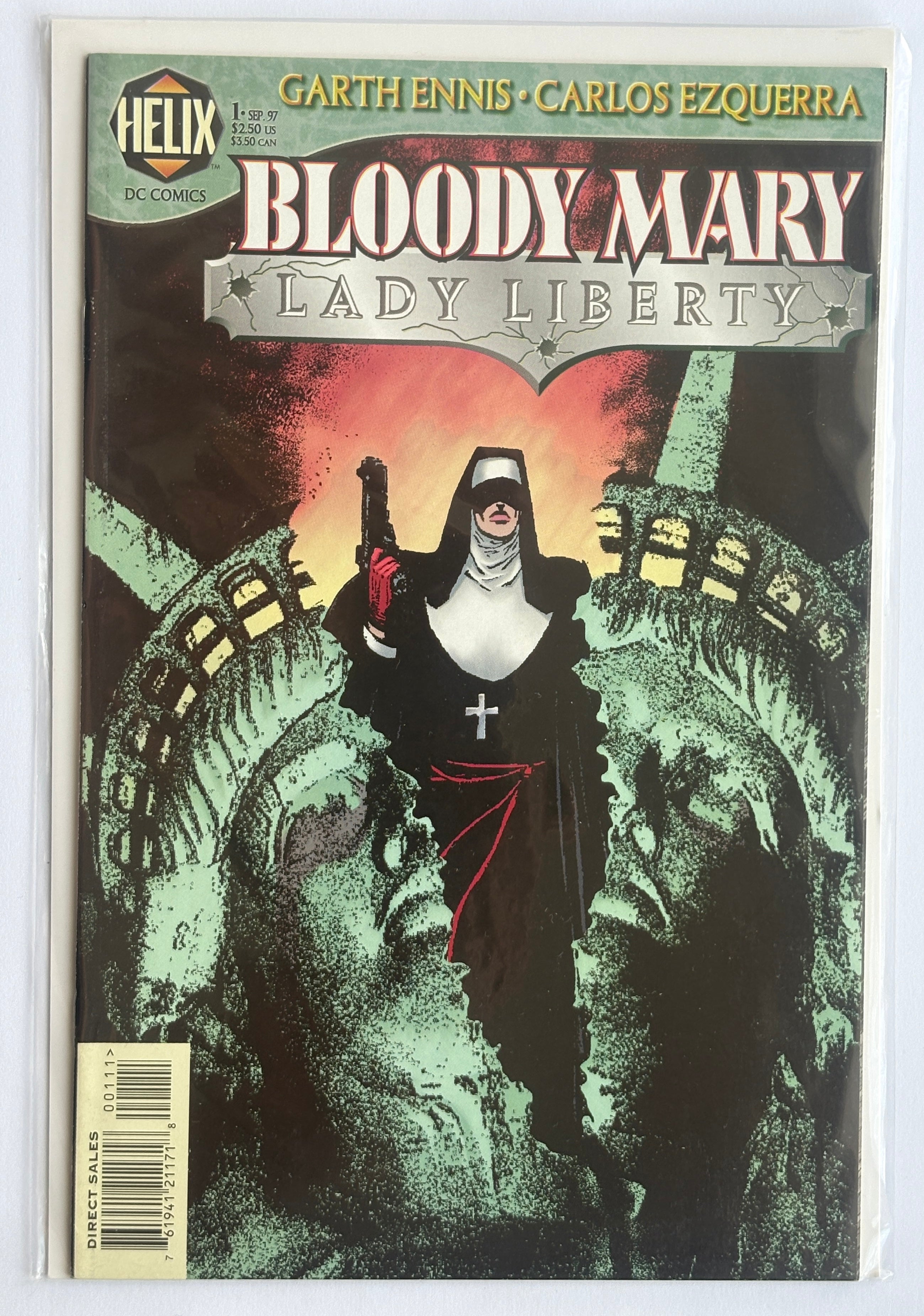 Bloody Mary: Lady Liberty #1 1st Printing DC Comics September 1997 VF 8.0