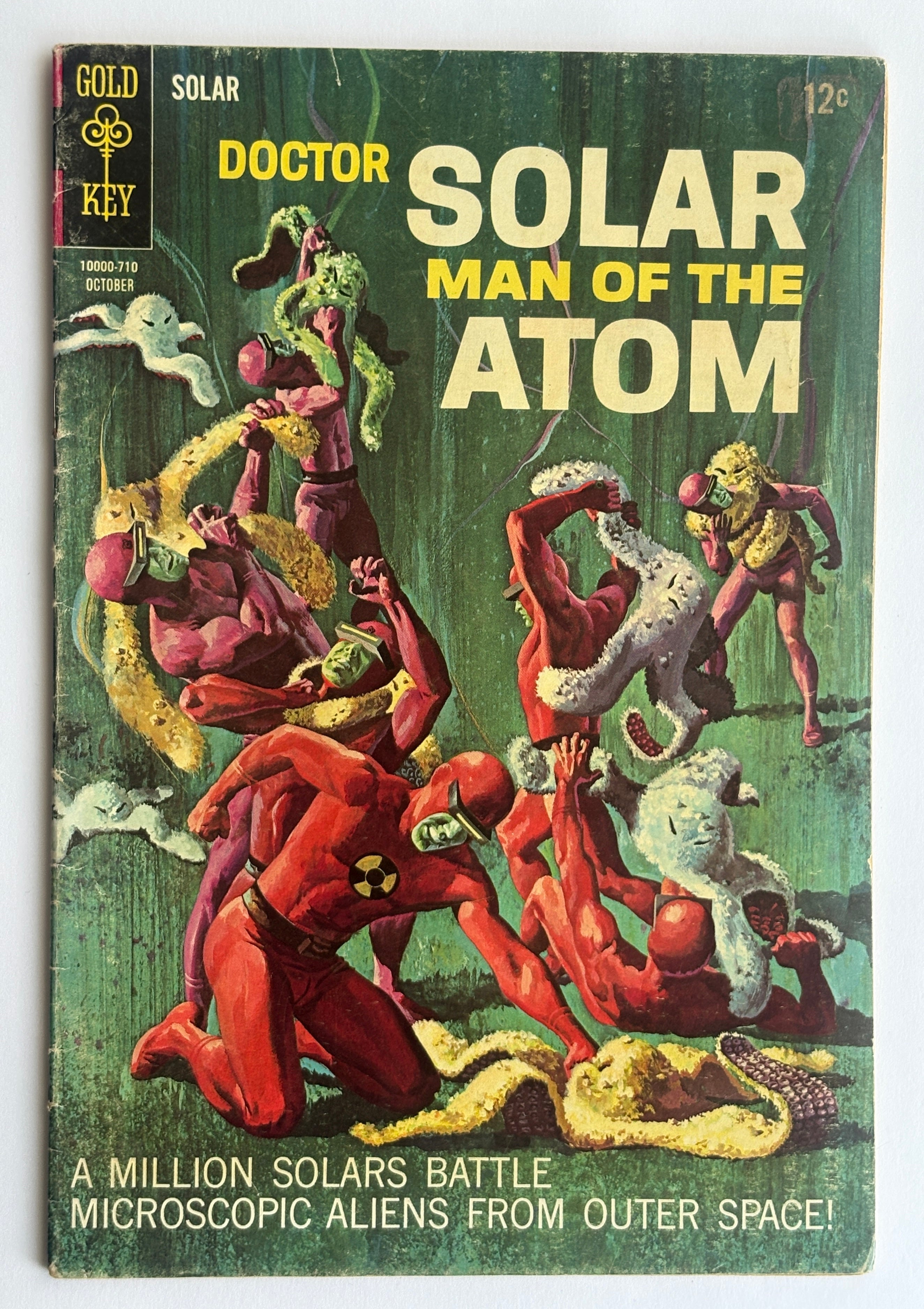 Doctor Solar Man of the Atom #21 - Gold Key October 1967 VG+ 4.5