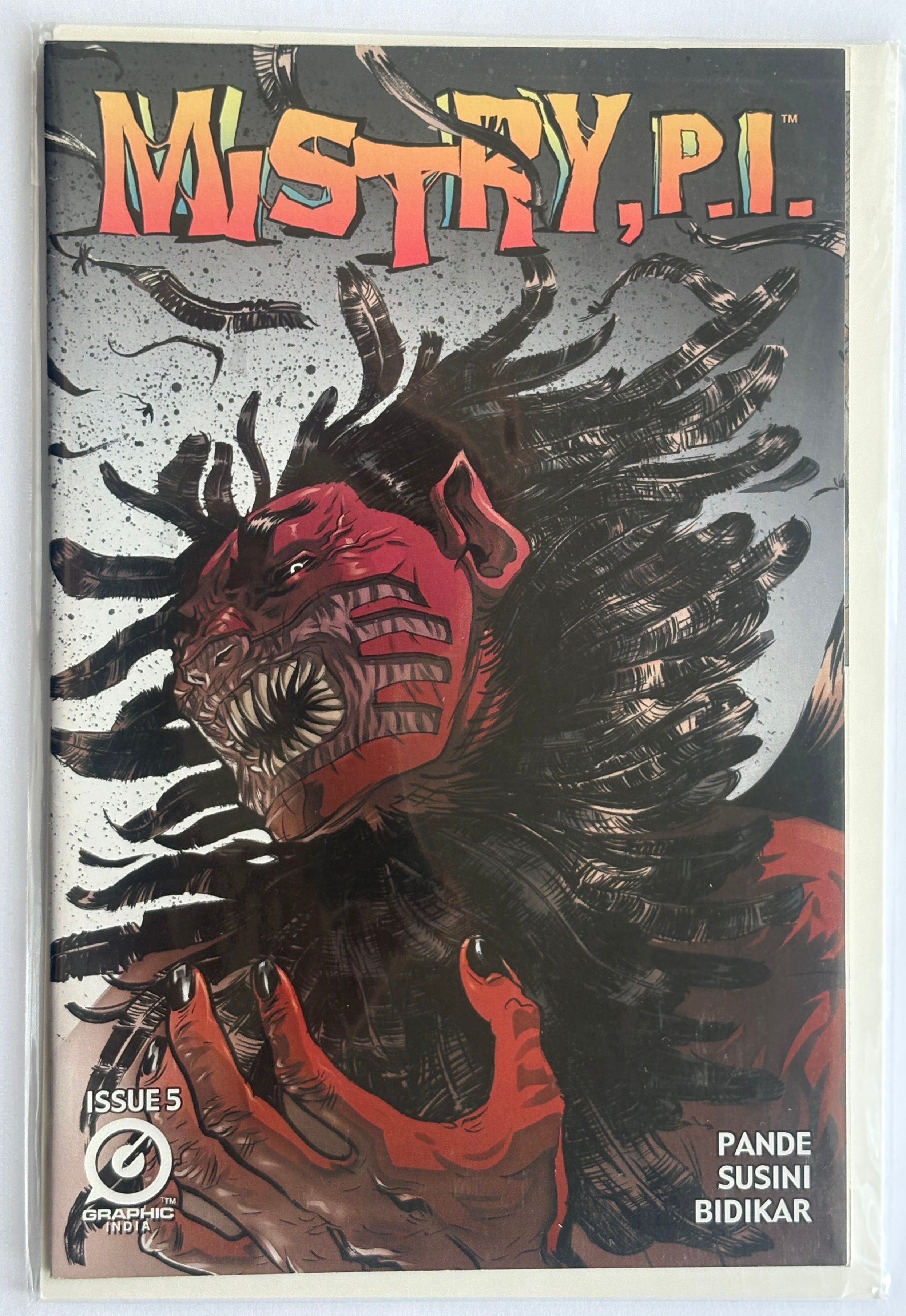 Mistry, P.I. #5 - 1st Printing - Graphic India 2015 VF+ 8.5