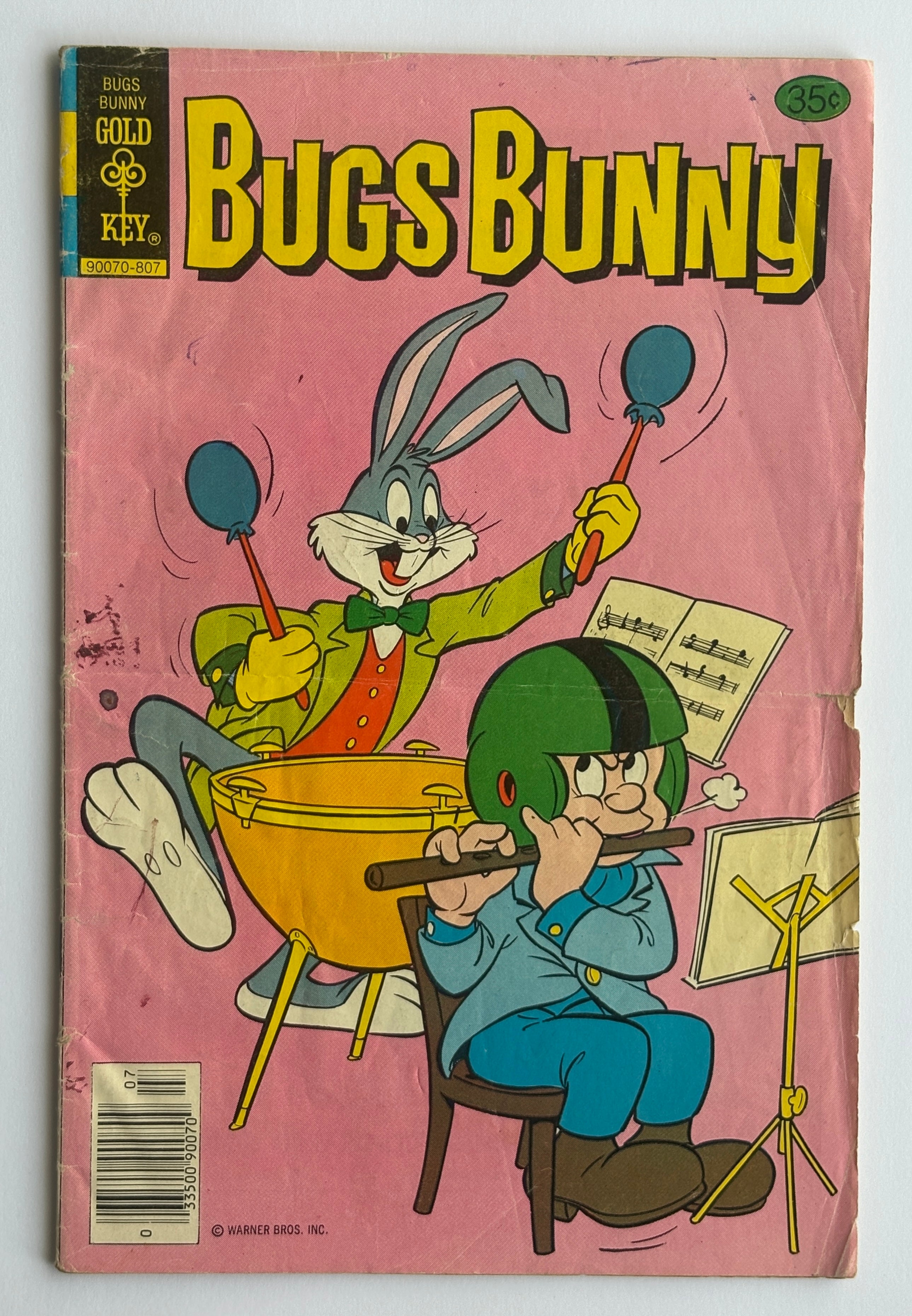 Bugs Bunny #198 - Gold Key - July 1978 GD+ 2.5