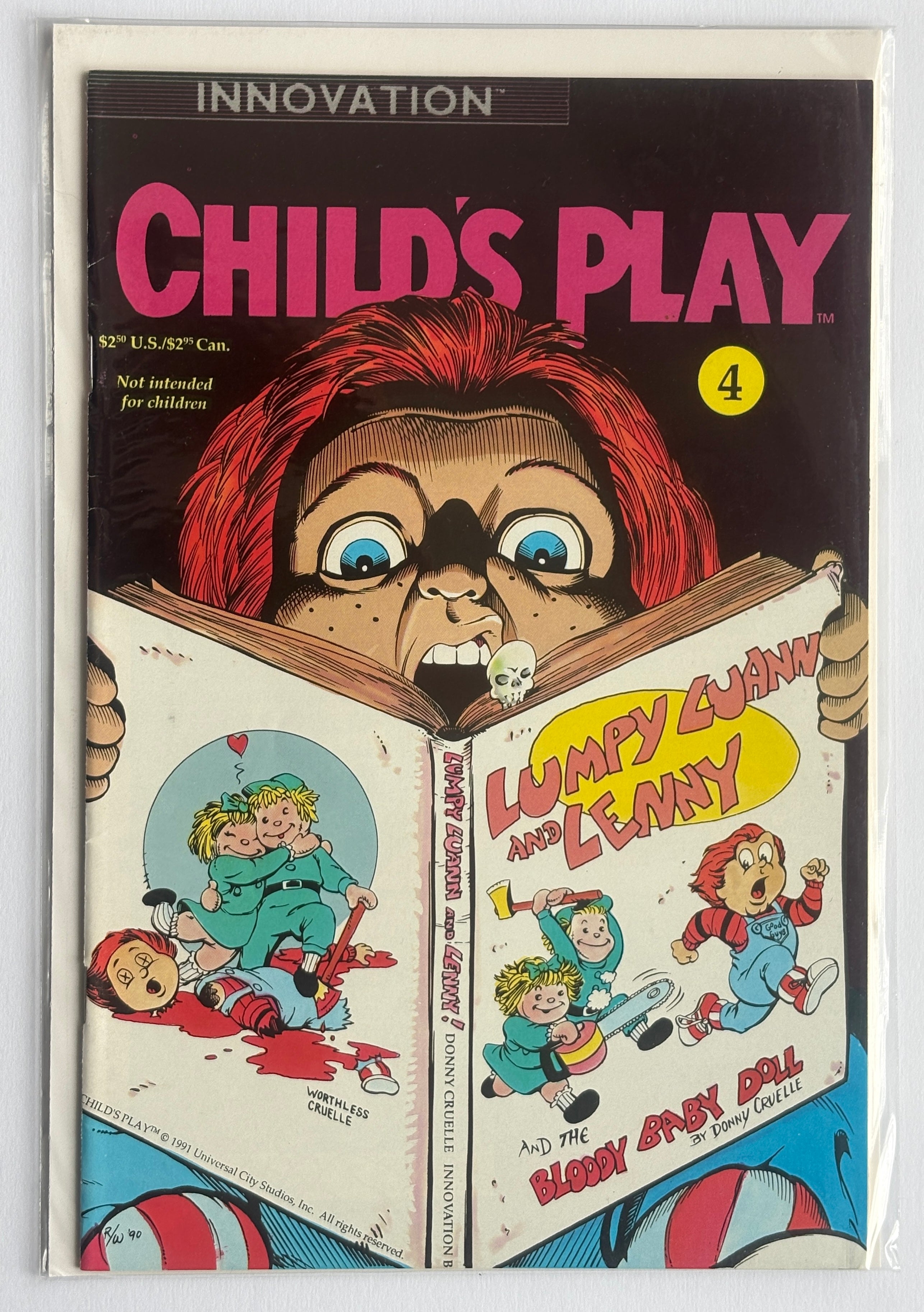 Child's Play: The Series #4 - Innovation Comics October 1991 F/VF 7.0