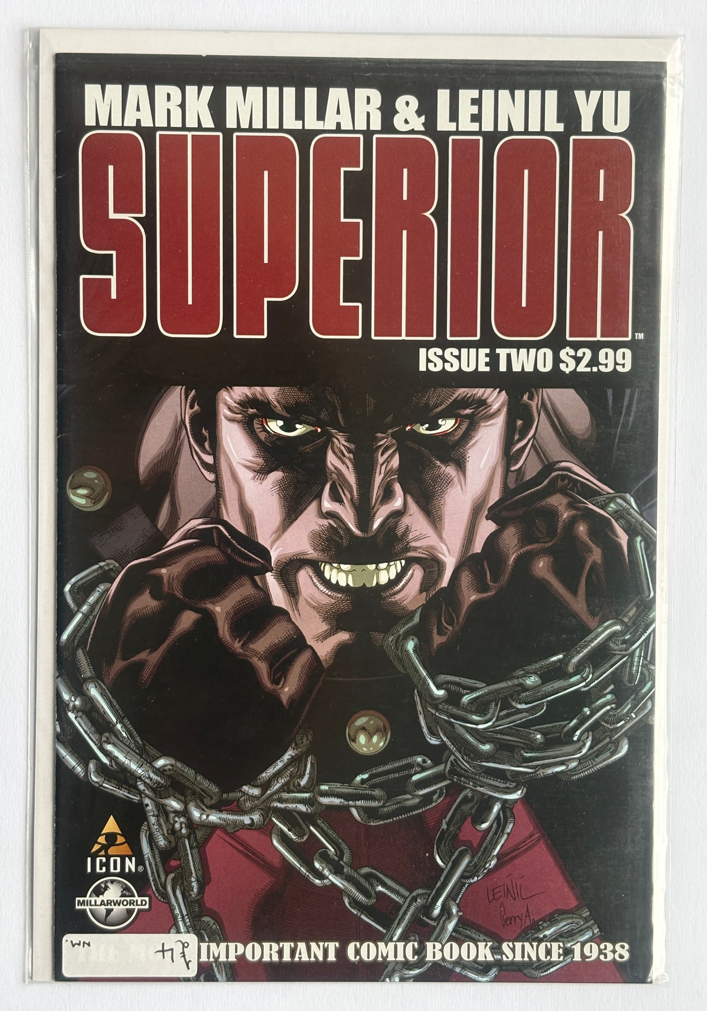 Superior #2 - 1st Printing - Icon January 2011 VF- 7.5