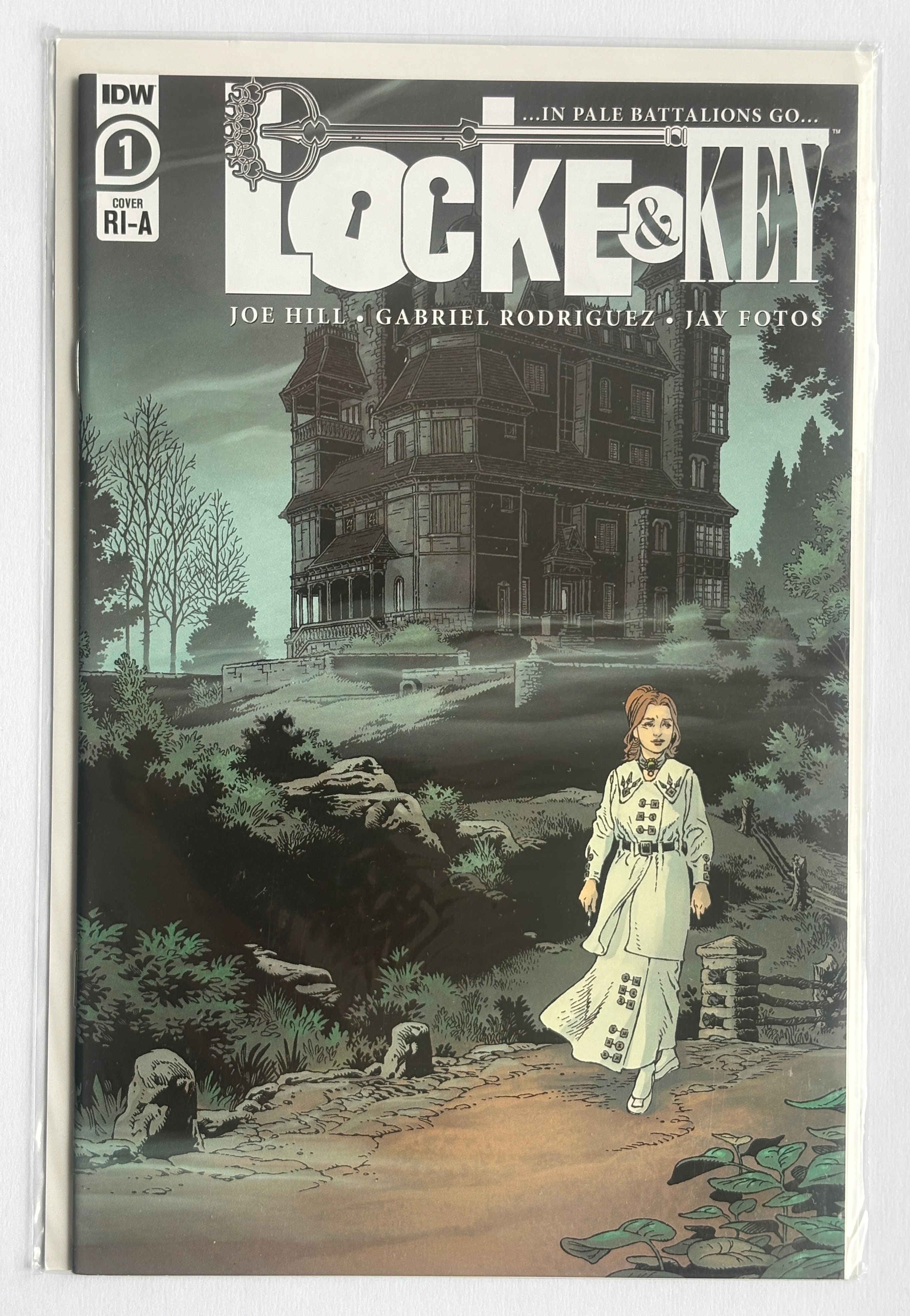 Locke & Key... in Pale Battalions Go... #1 - RI-A Variant Cover IDW 2020 NM- 9.2