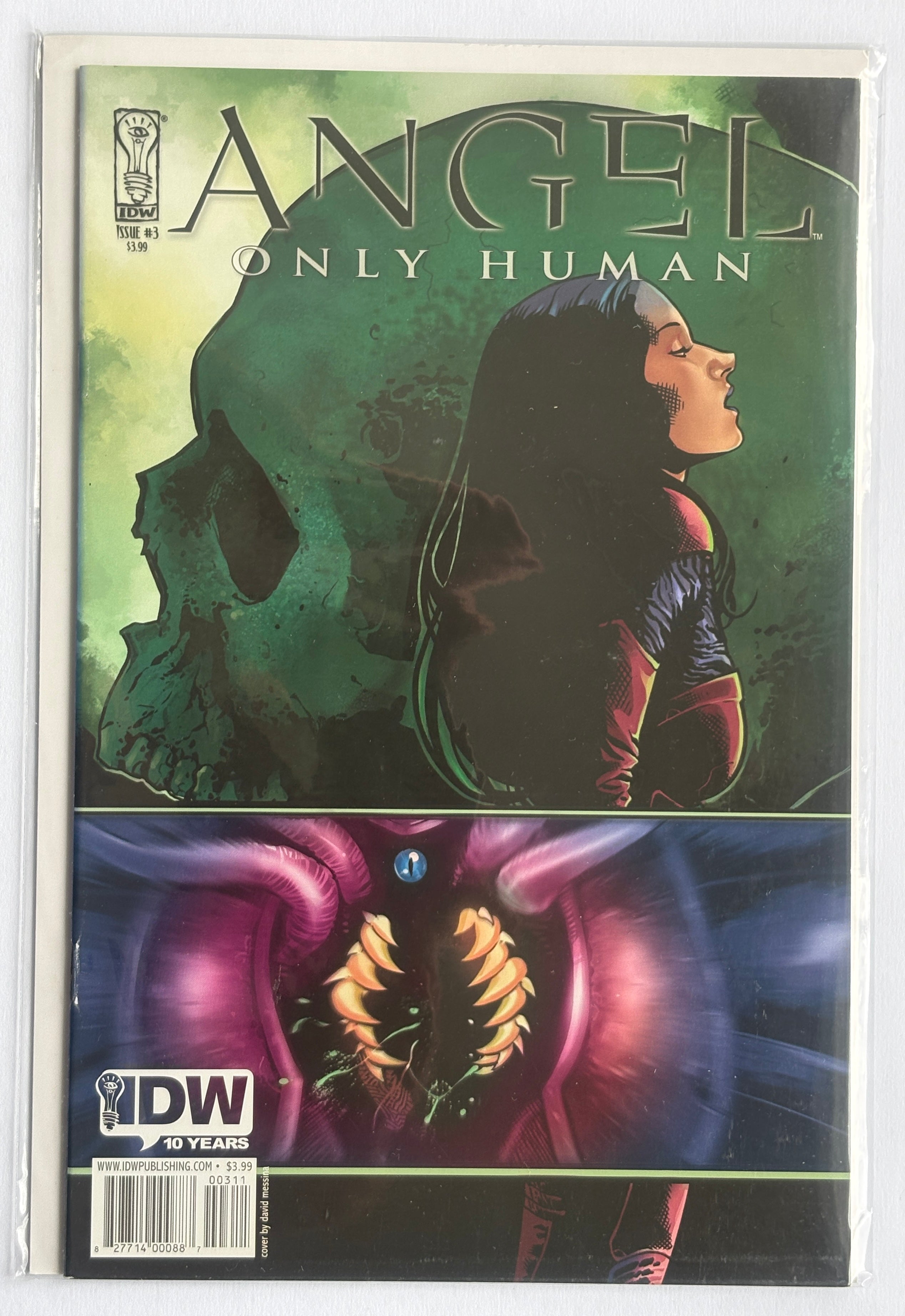Angel: Only Human #3 - 1st Printing IDW October 2009 VF+ 8.5
