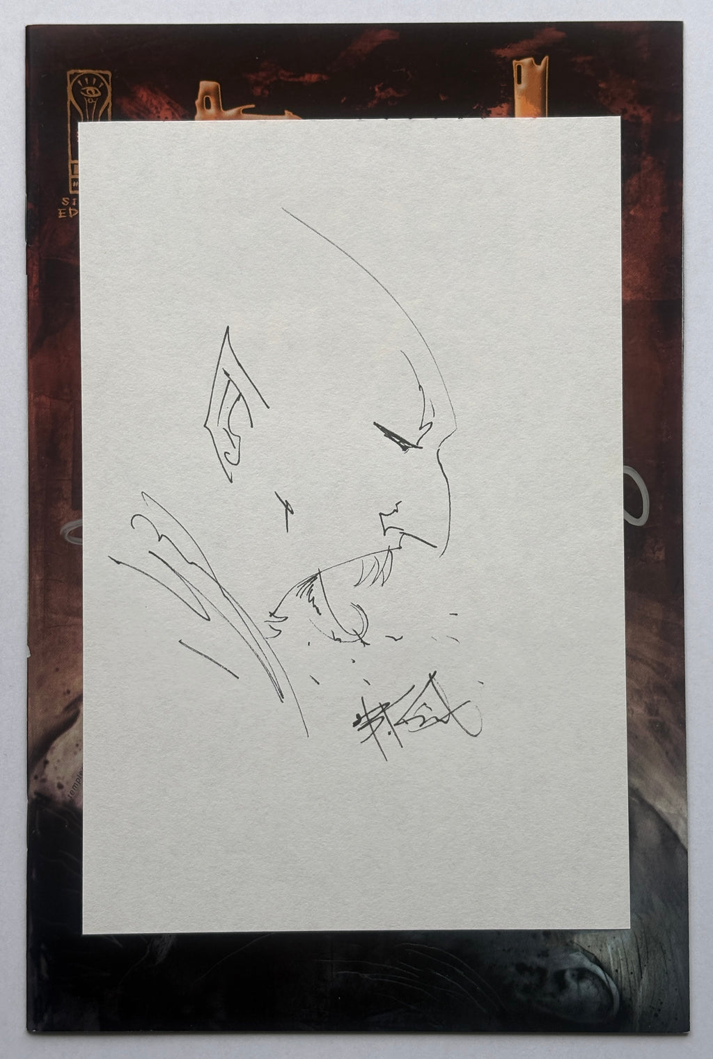 Dark Days #1 to 6 Complete #1 signed Niles & Templesmith + Signed Sketch VF+ 8.5