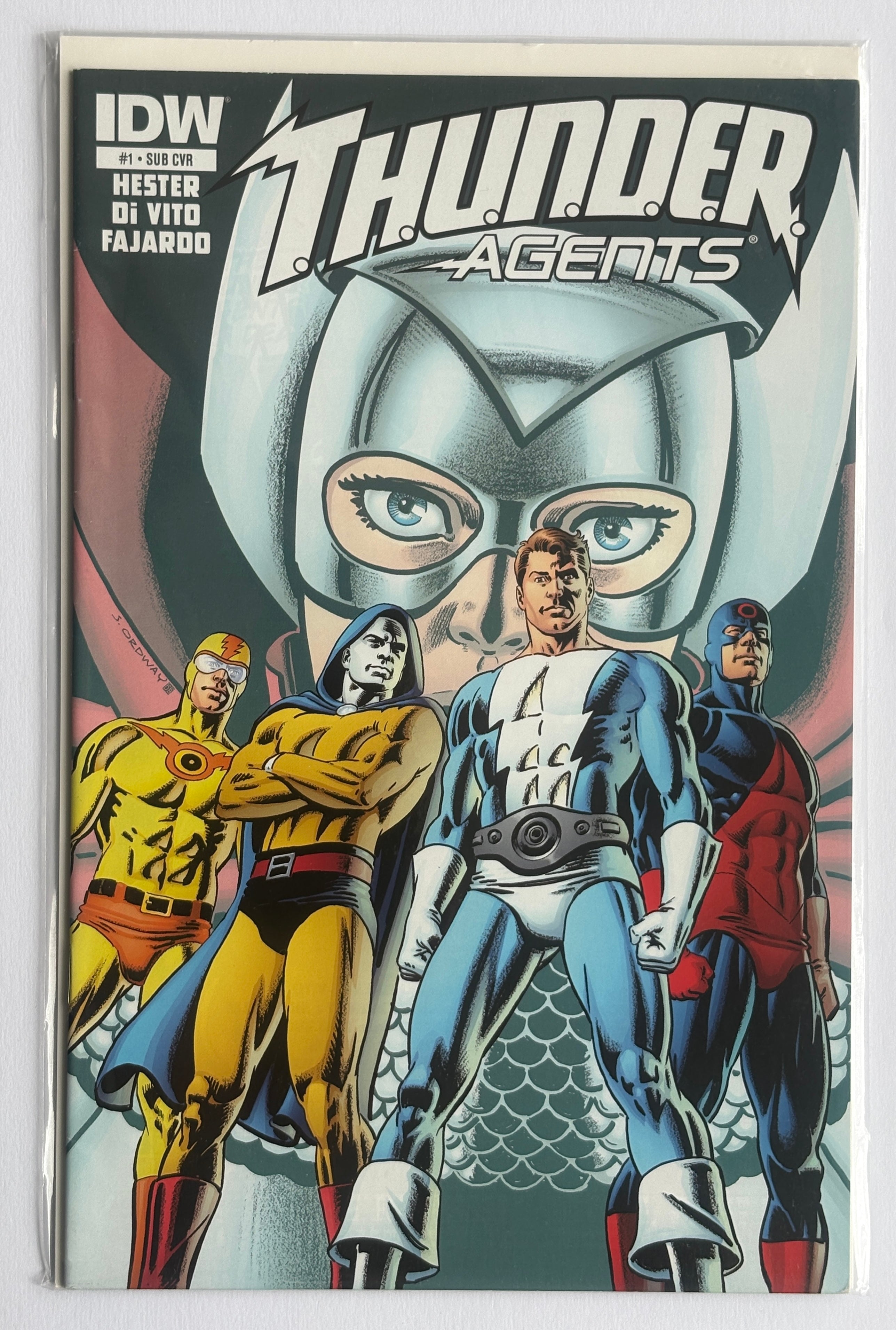 Thunder Agents #1 - 1st Printing - IDW August 2013 VF+ 8.5