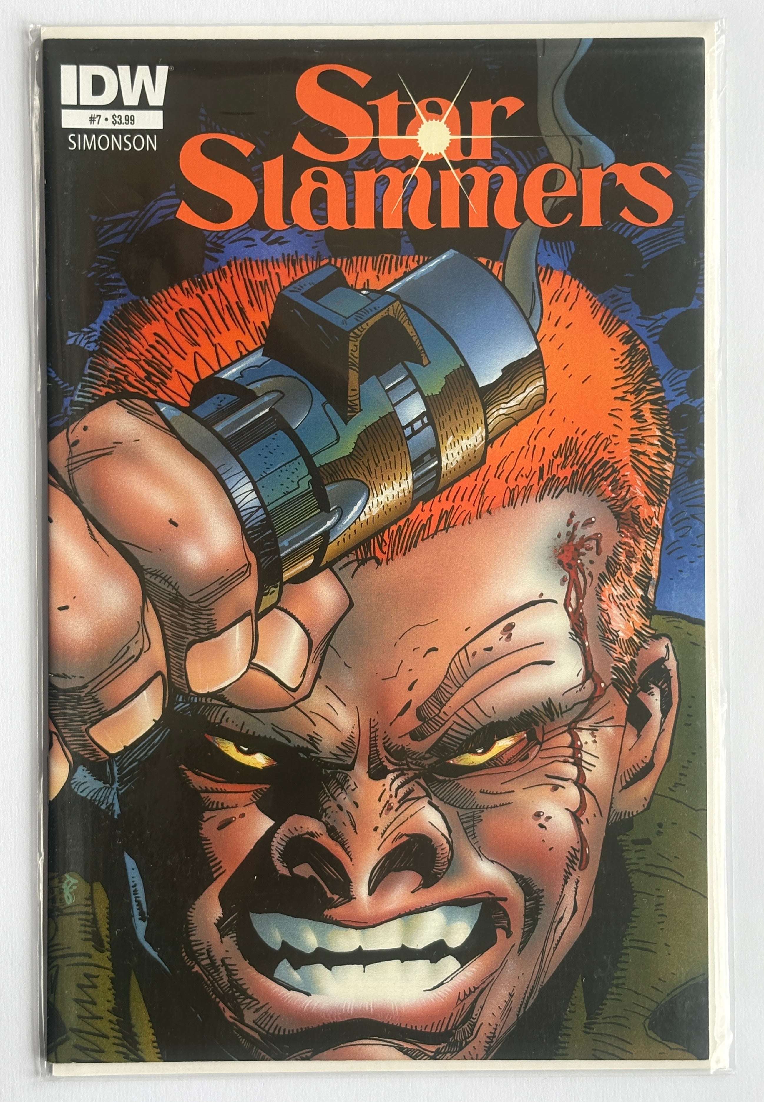 Star Slammers #7 - 1st Printing - IDW September 2014 F/VF 7.0