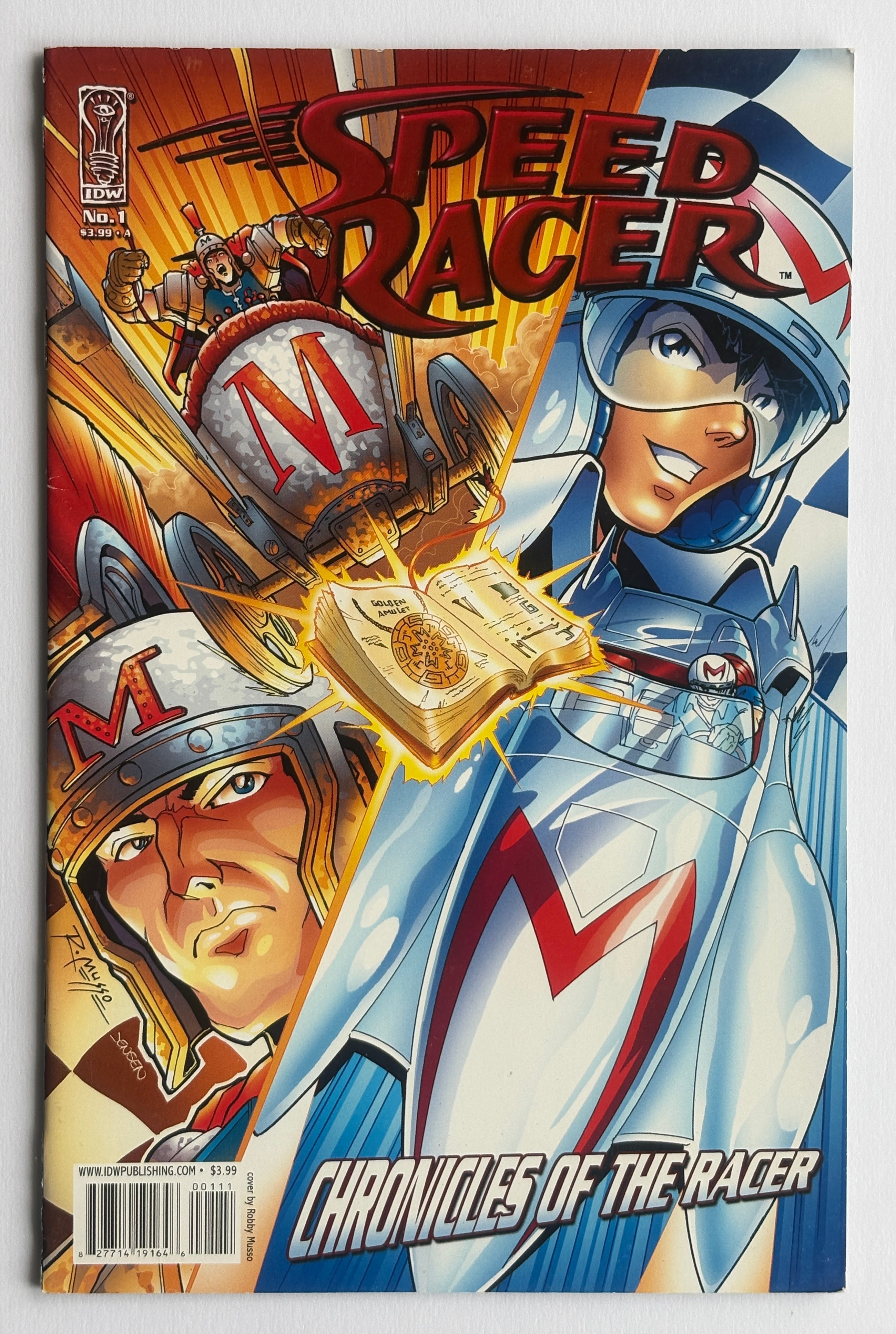 Speed Racer Chronicles of the Racer #1 - 1st Printing IDW 2007 F/VF 7.0