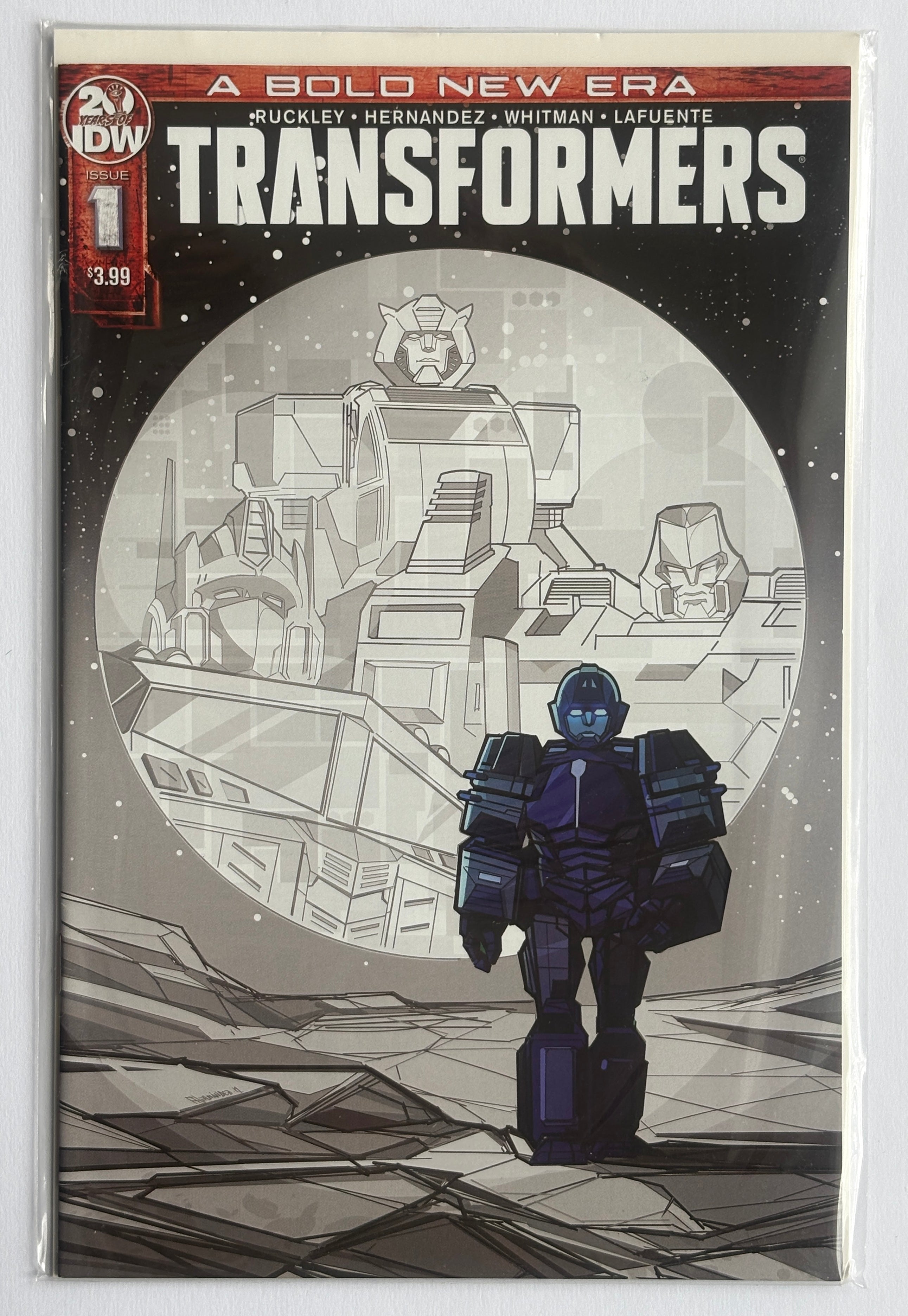 Transformers #1 - 2nd Printing - IDW March 2019 VF+ 8.5