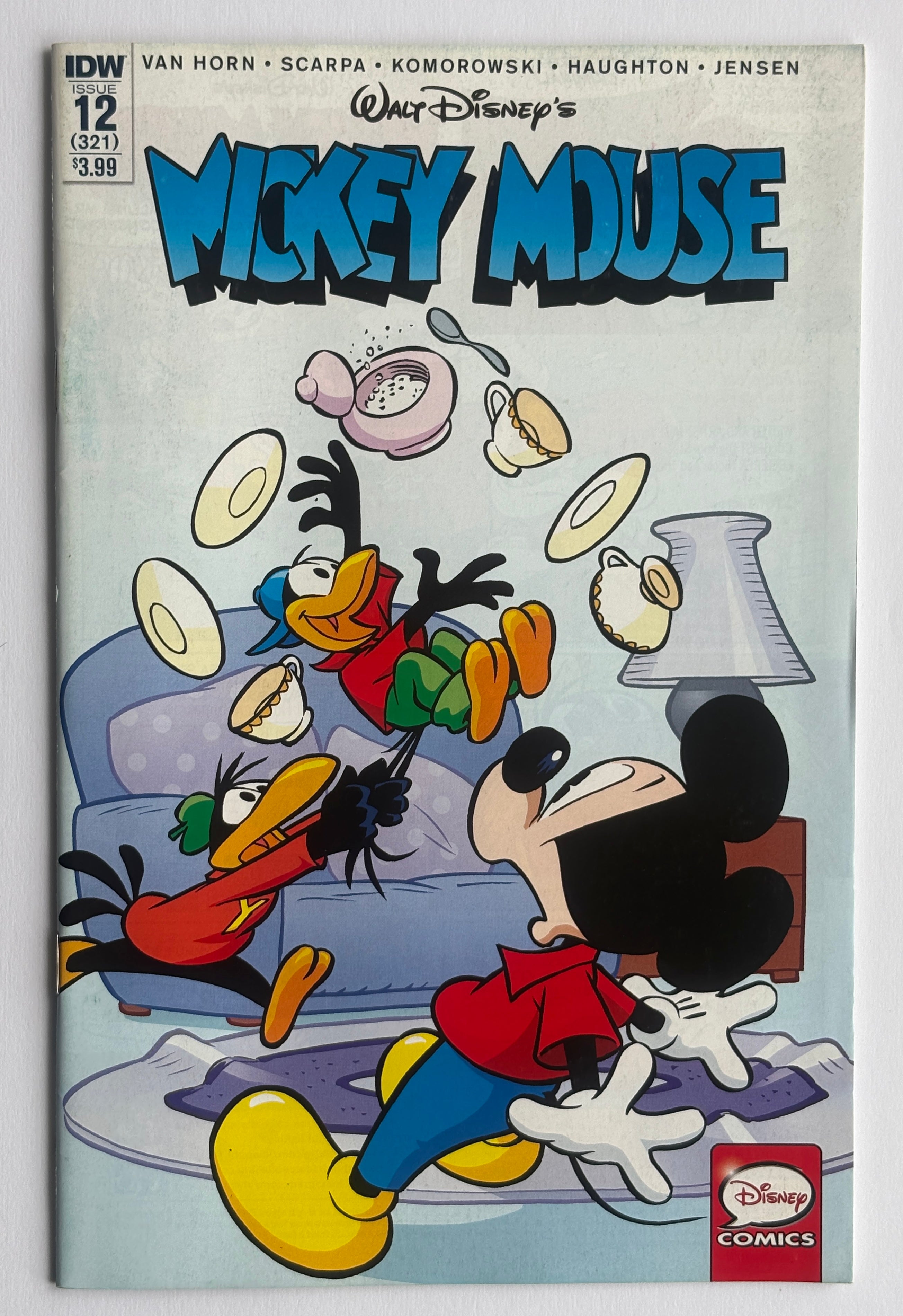 Mickey Mouse #12 - 1st Printing IDW May 2016 VF- 7.5