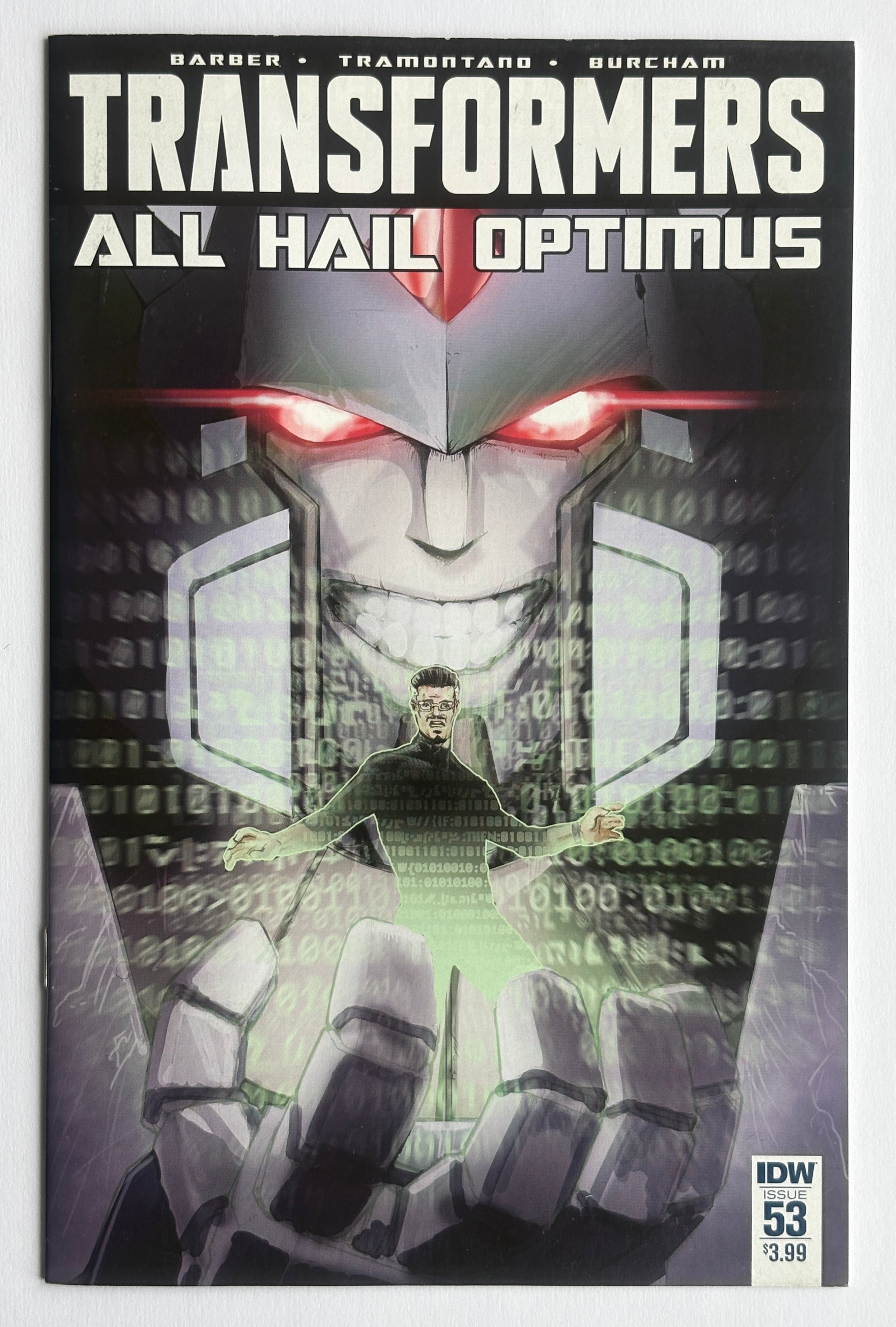 The Transformers #53 - 1st Printing IDW May 2016 VF+ 8.5
